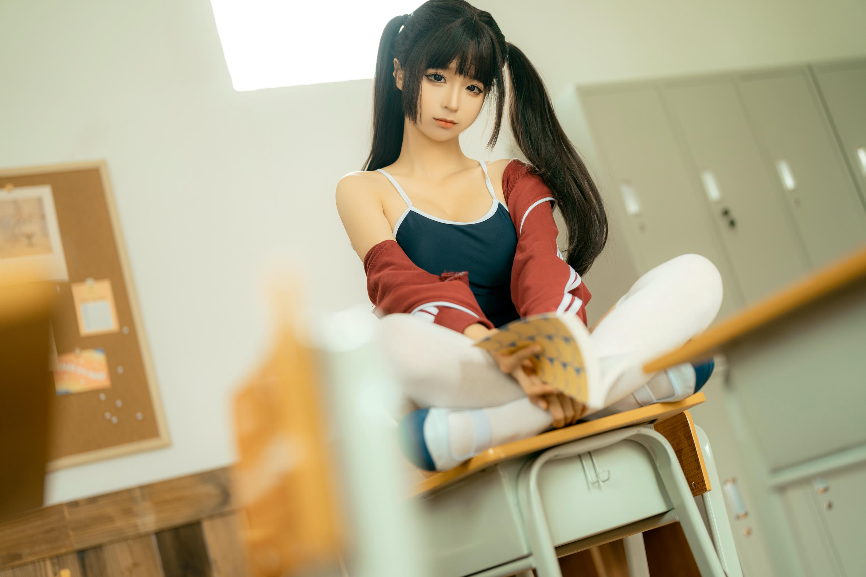 蠢沫沫 NO.224 课间 [30P 269MB]_第1集