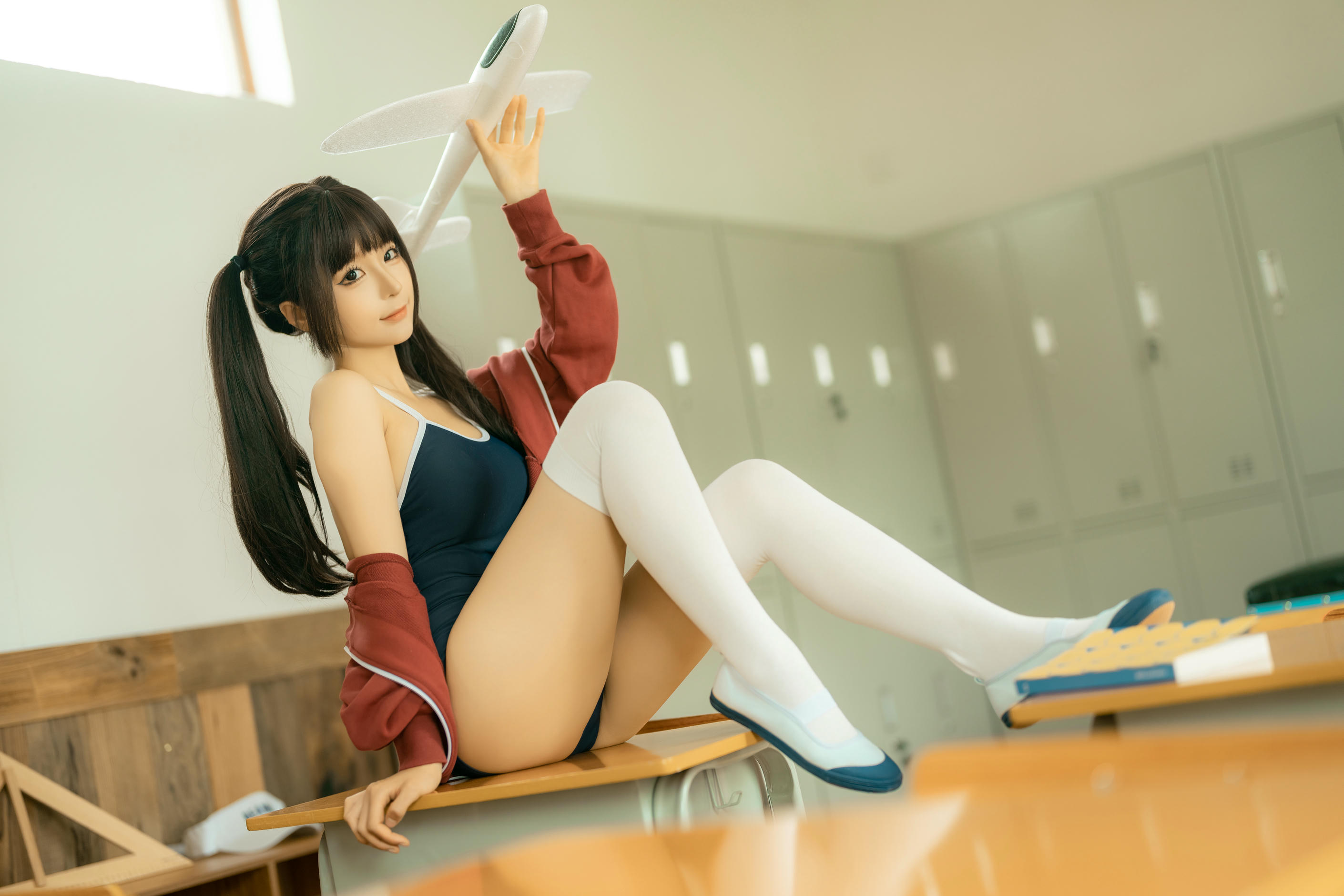 蠢沫沫 NO.224 课间 [30P 269MB]_第1集