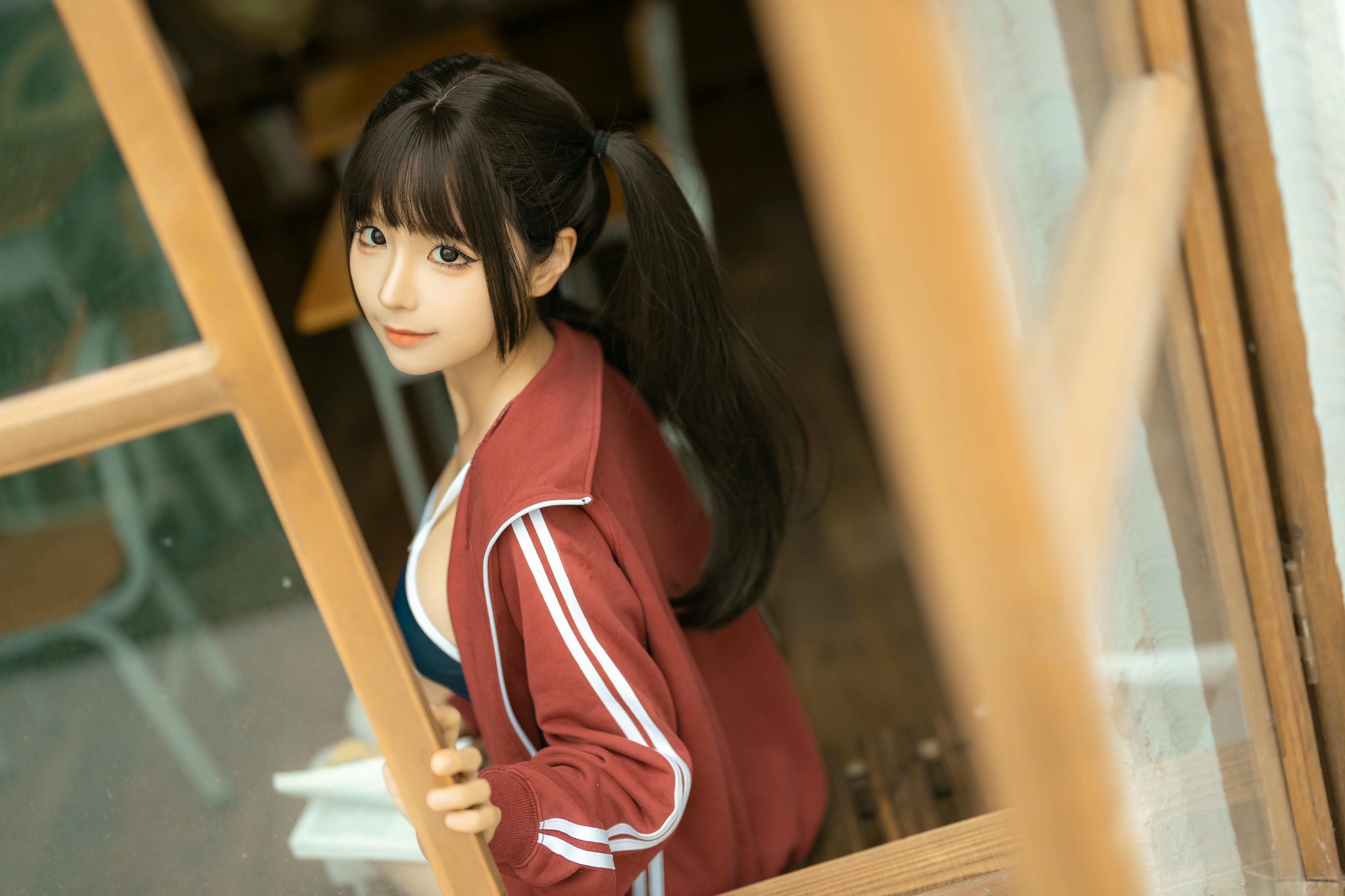 蠢沫沫 NO.224 课间 [30P 269MB]_第2集