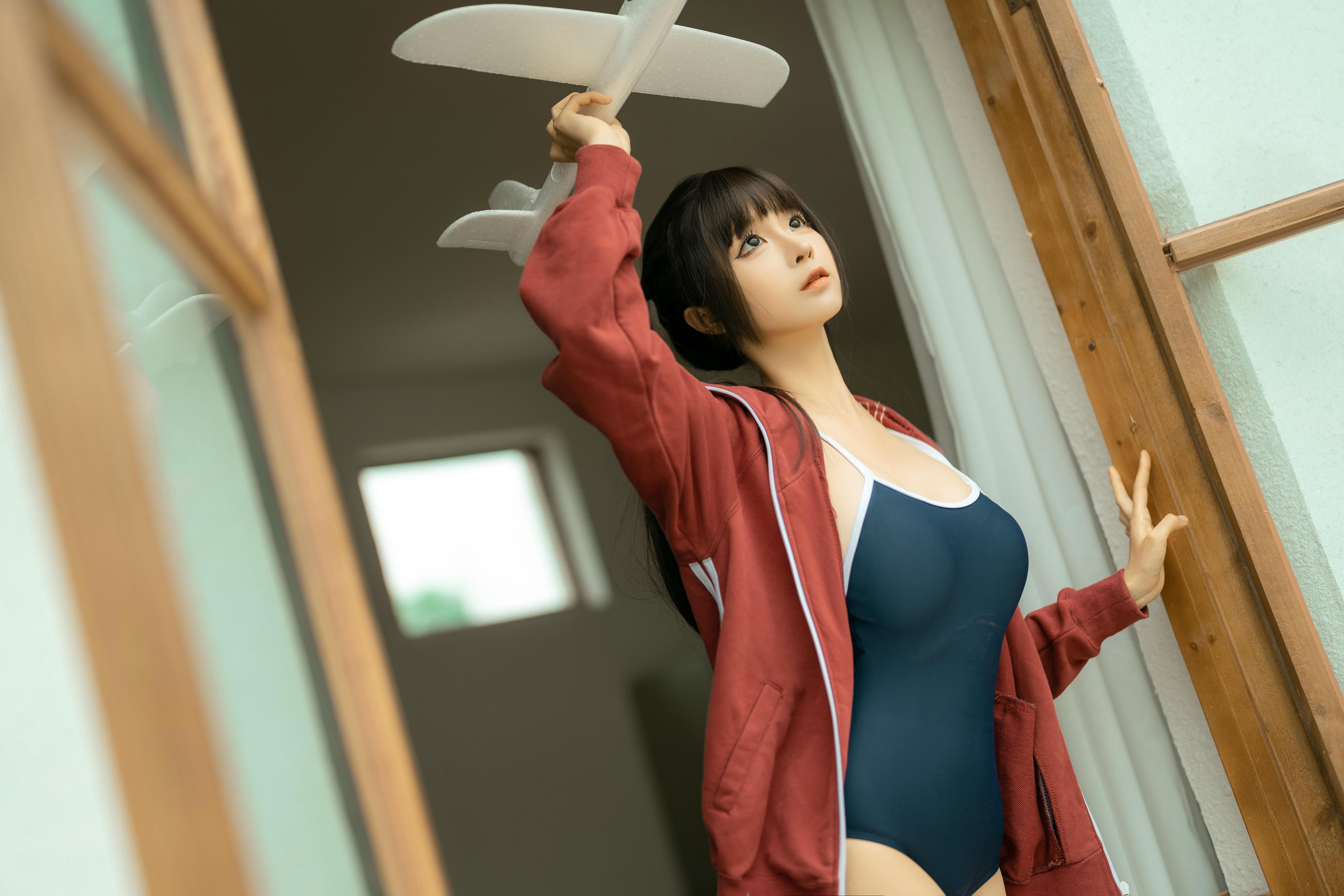 蠢沫沫 NO.224 课间 [30P 269MB]_第2集