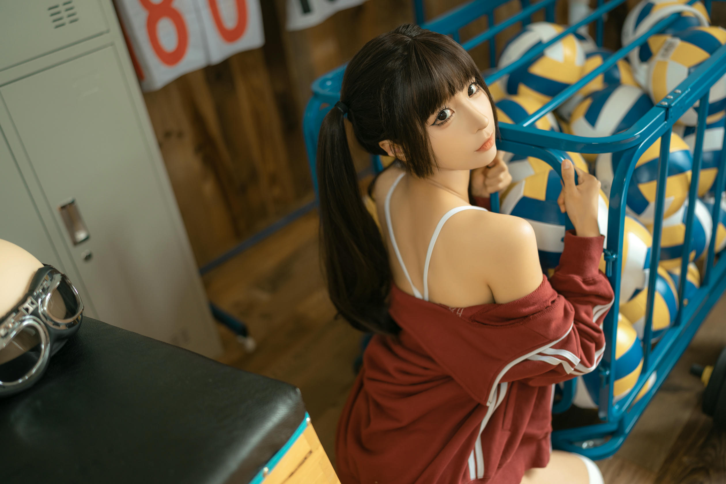 蠢沫沫 NO.224 课间 [30P 269MB]_第1集