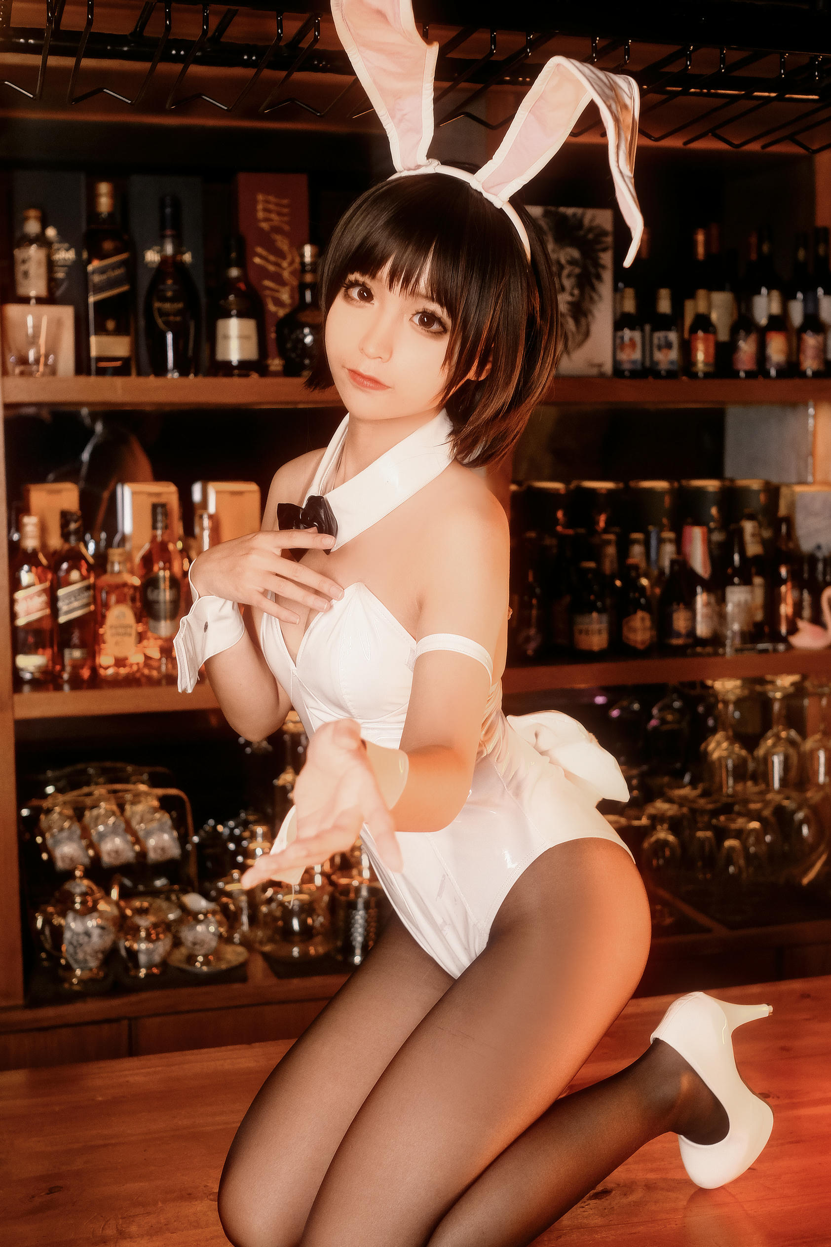 蠢沫沫 NO.024 加藤惠兔女郎 [40P 477MB]_第1集