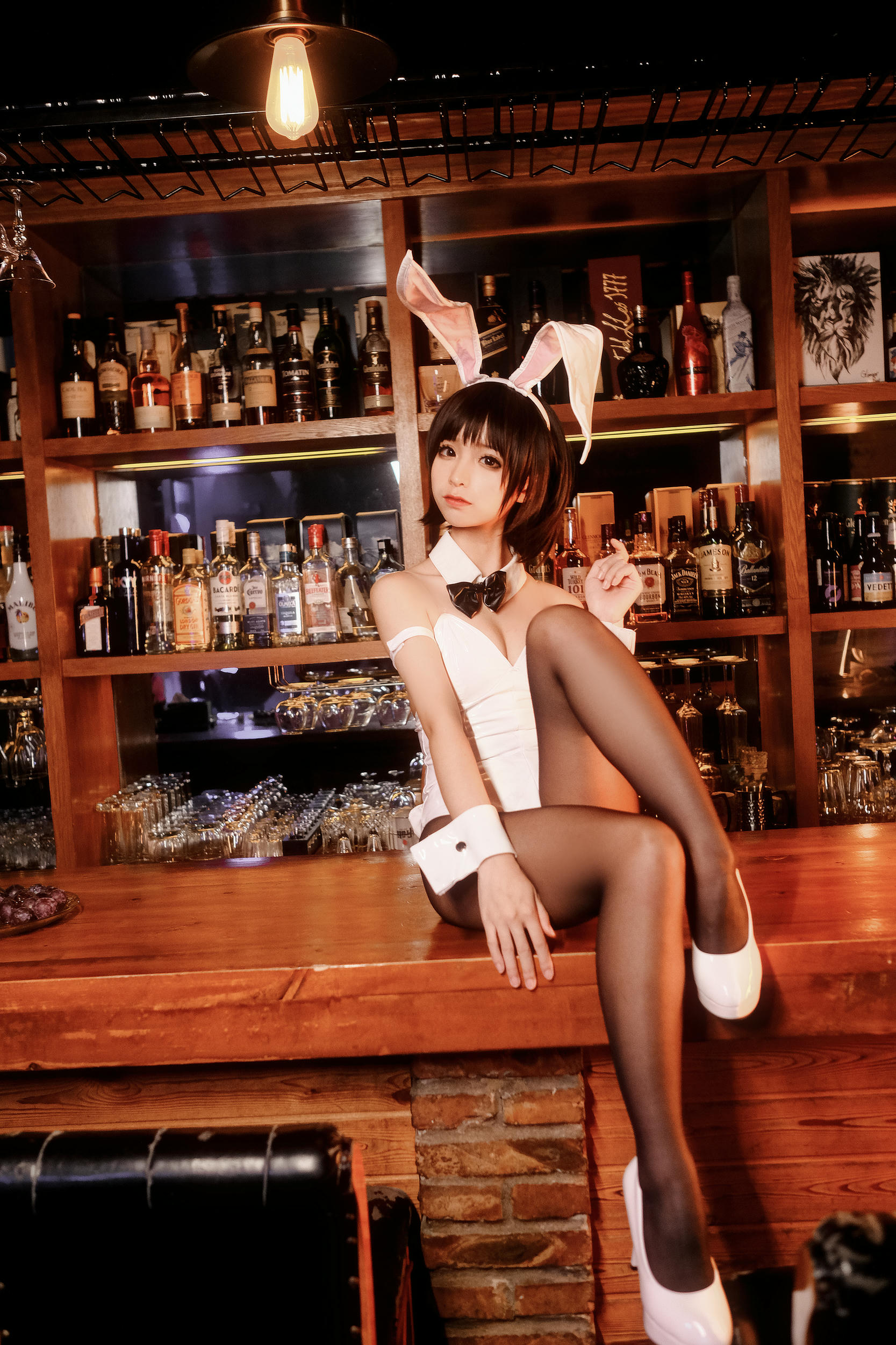 蠢沫沫 NO.024 加藤惠兔女郎 [40P 477MB]_第2集