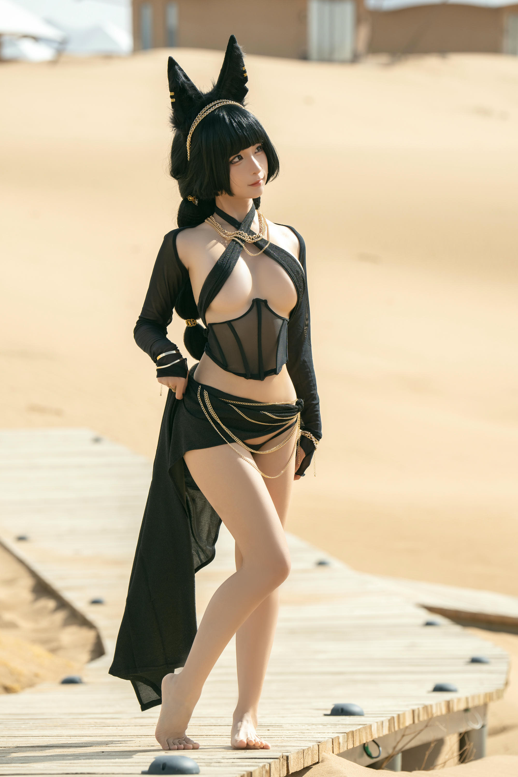 蠢沫沫 NO.239 沙漠狐 [21P 170MB]_第1集