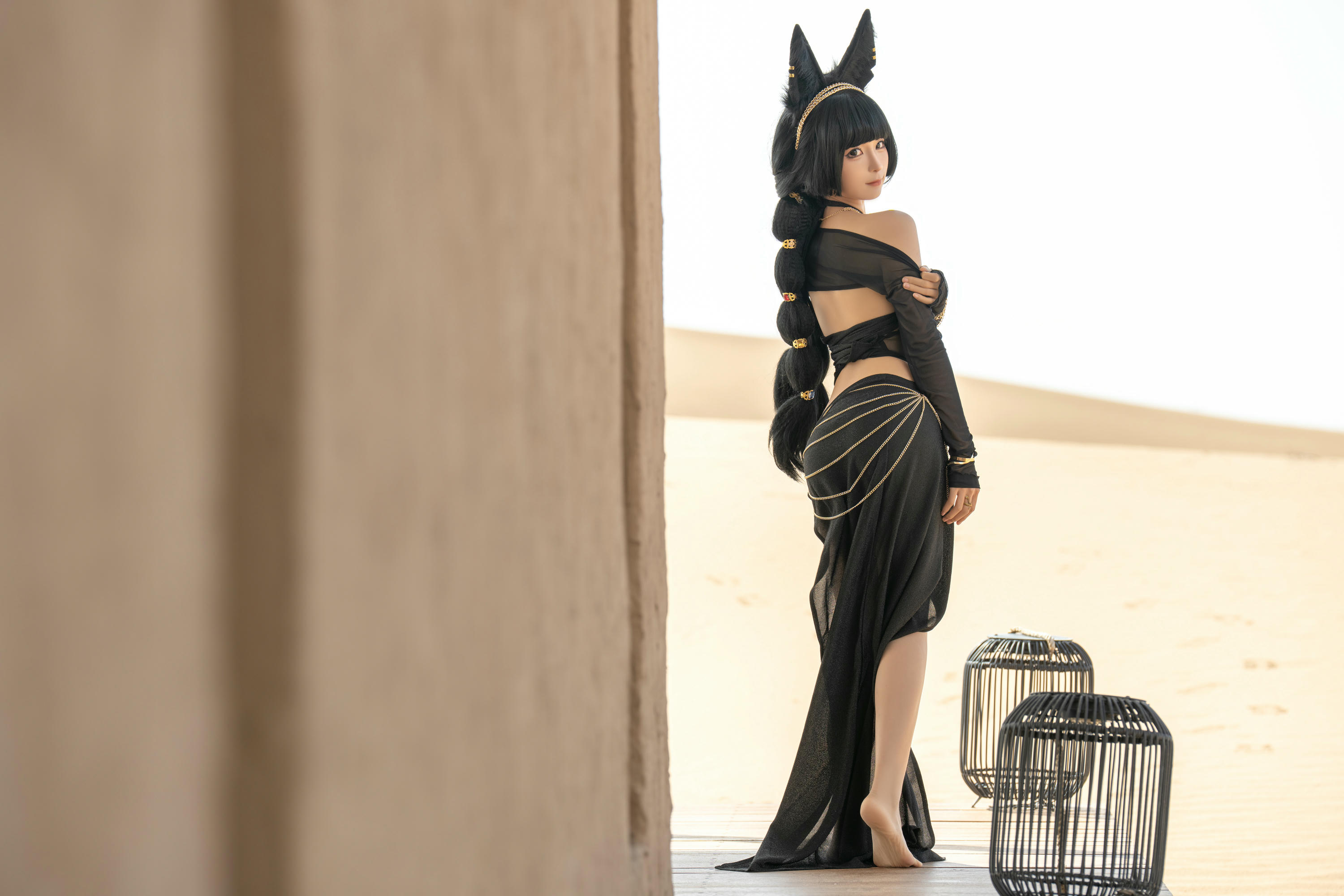 蠢沫沫 NO.239 沙漠狐 [21P 170MB]_第2集