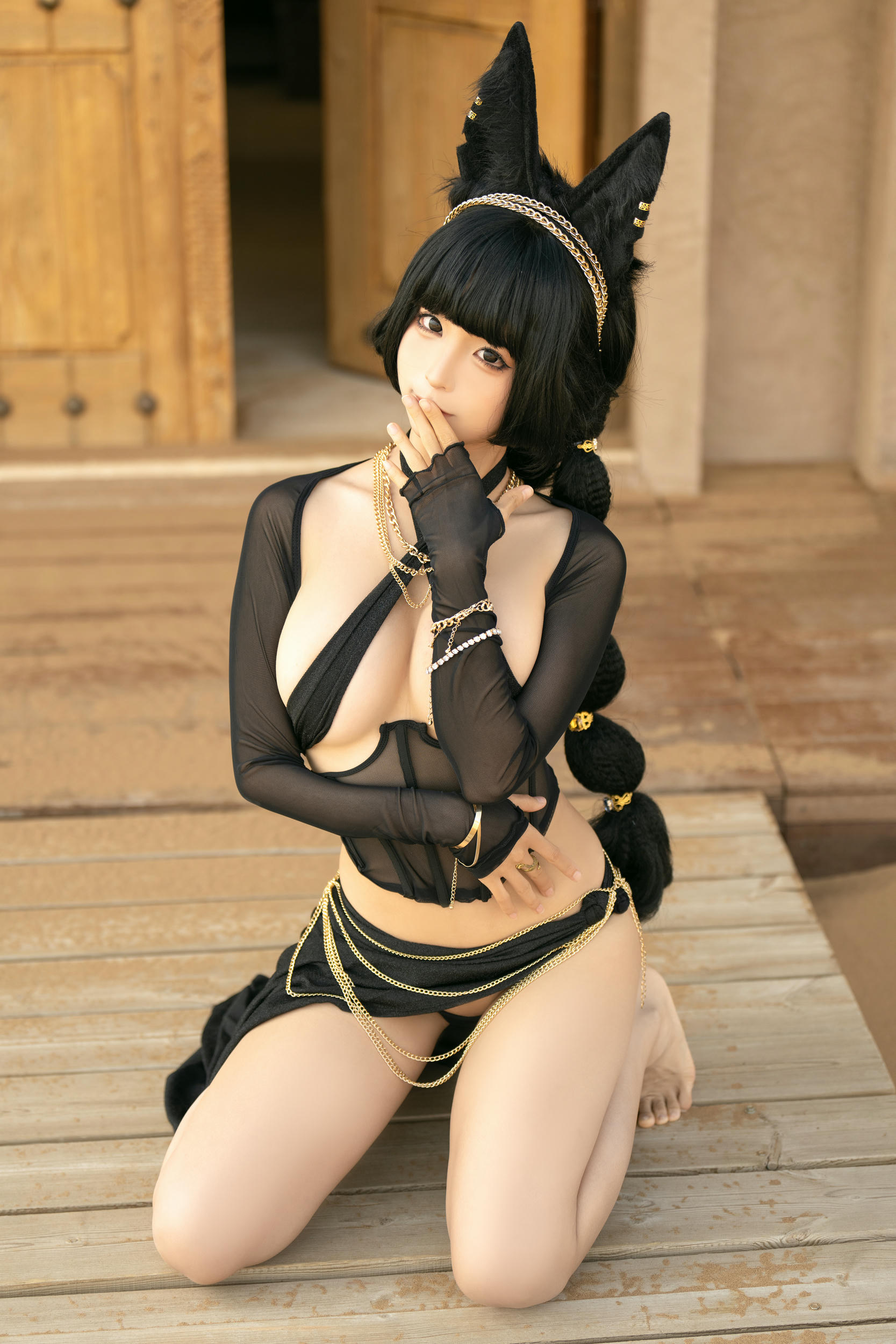 蠢沫沫 NO.239 沙漠狐 [21P 170MB]_第1集