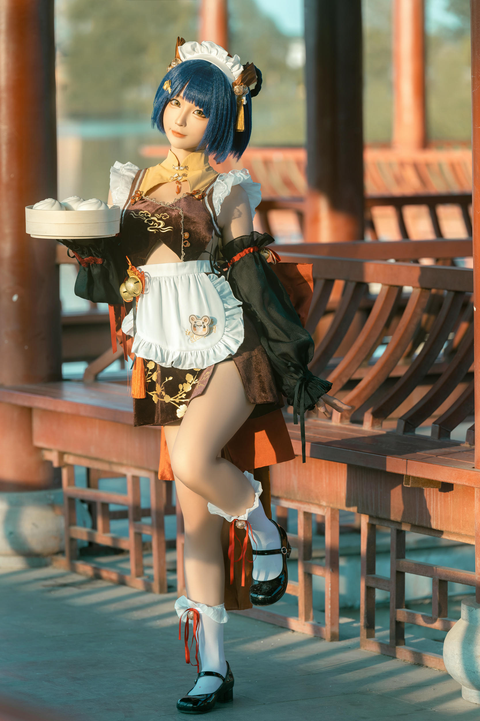 蠢沫沫 NO.240 香菱女仆 [27P 224MB]_第1集