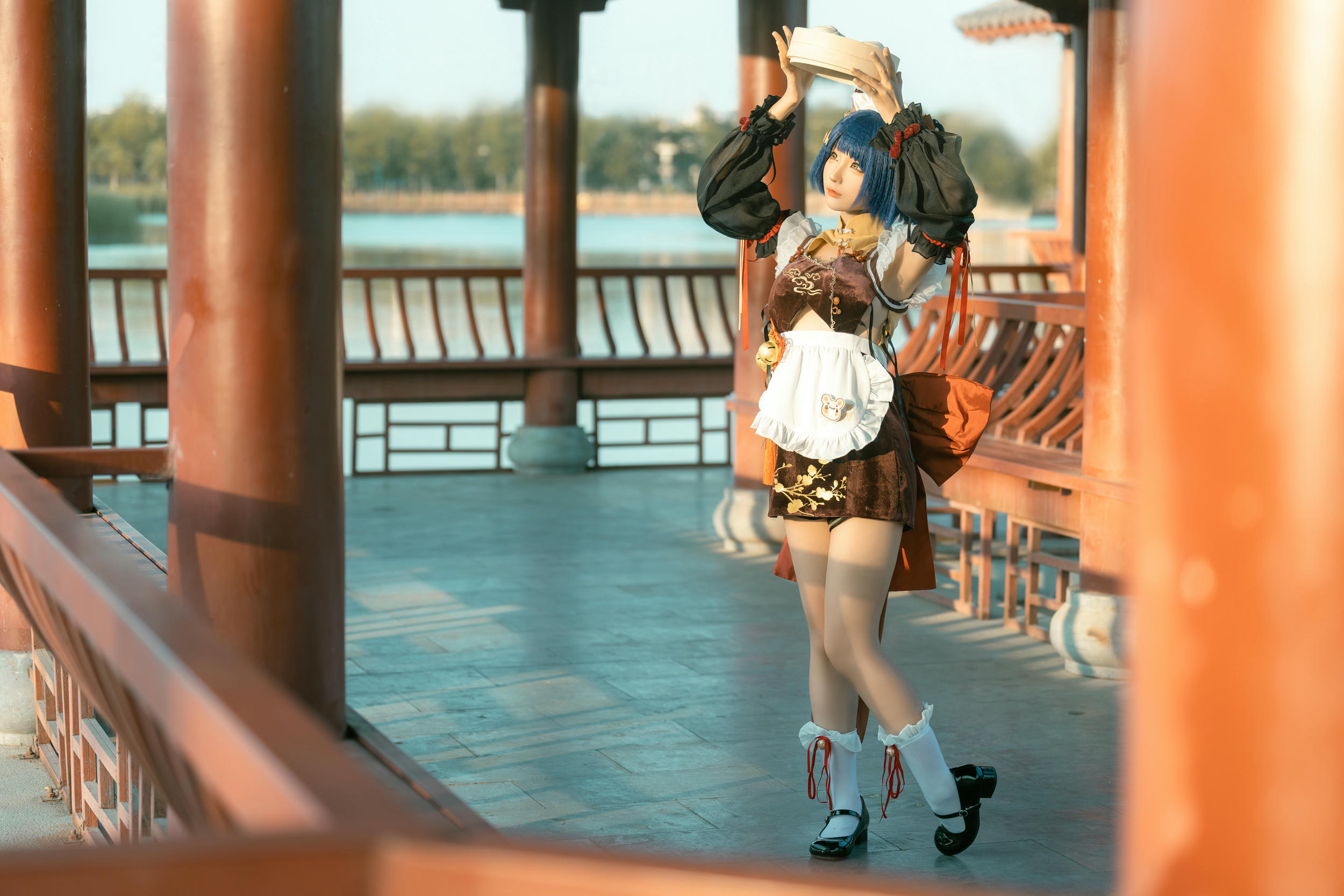 蠢沫沫 NO.240 香菱女仆 [27P 224MB]_第1集