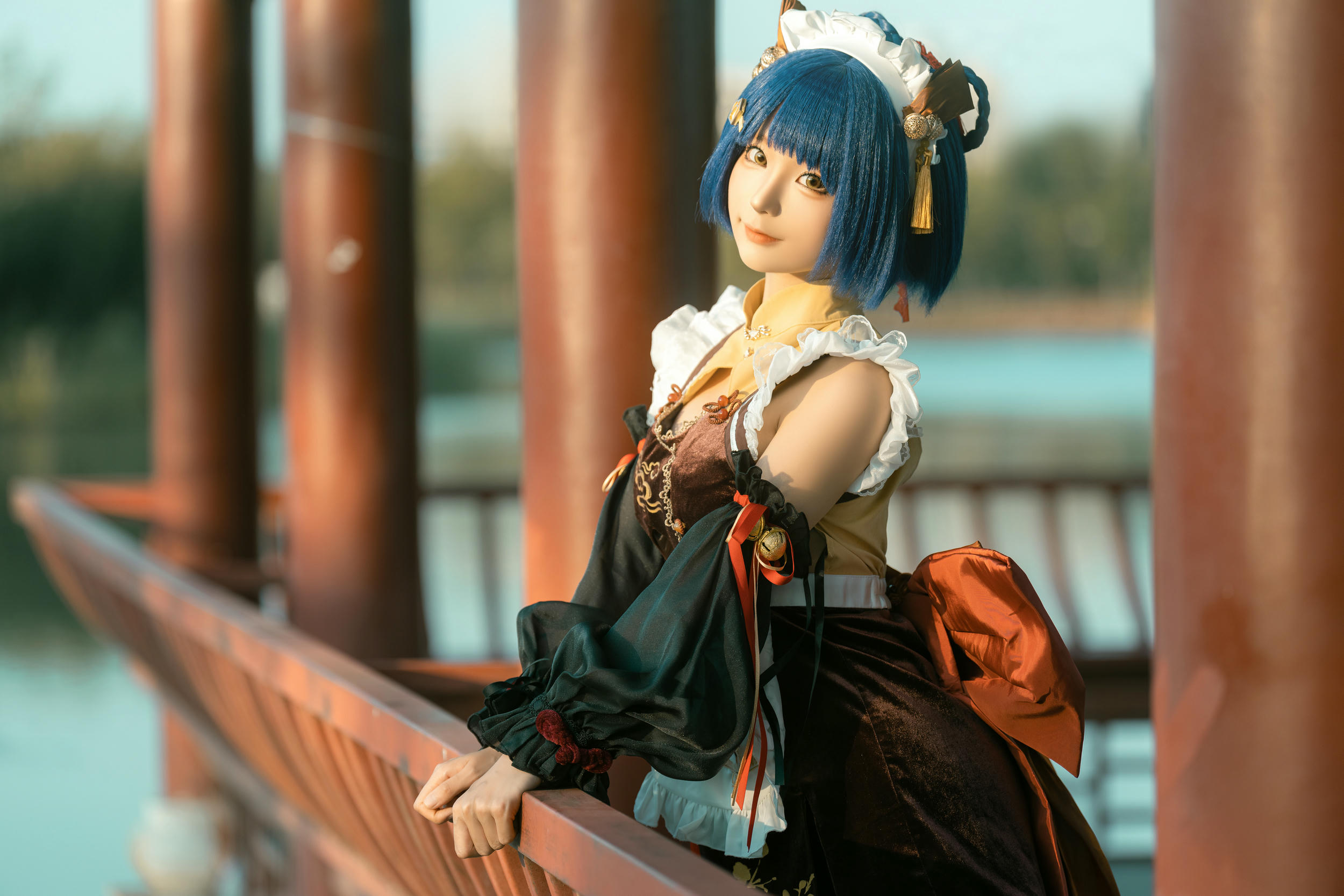 蠢沫沫 NO.240 香菱女仆 [27P 224MB]_第1集