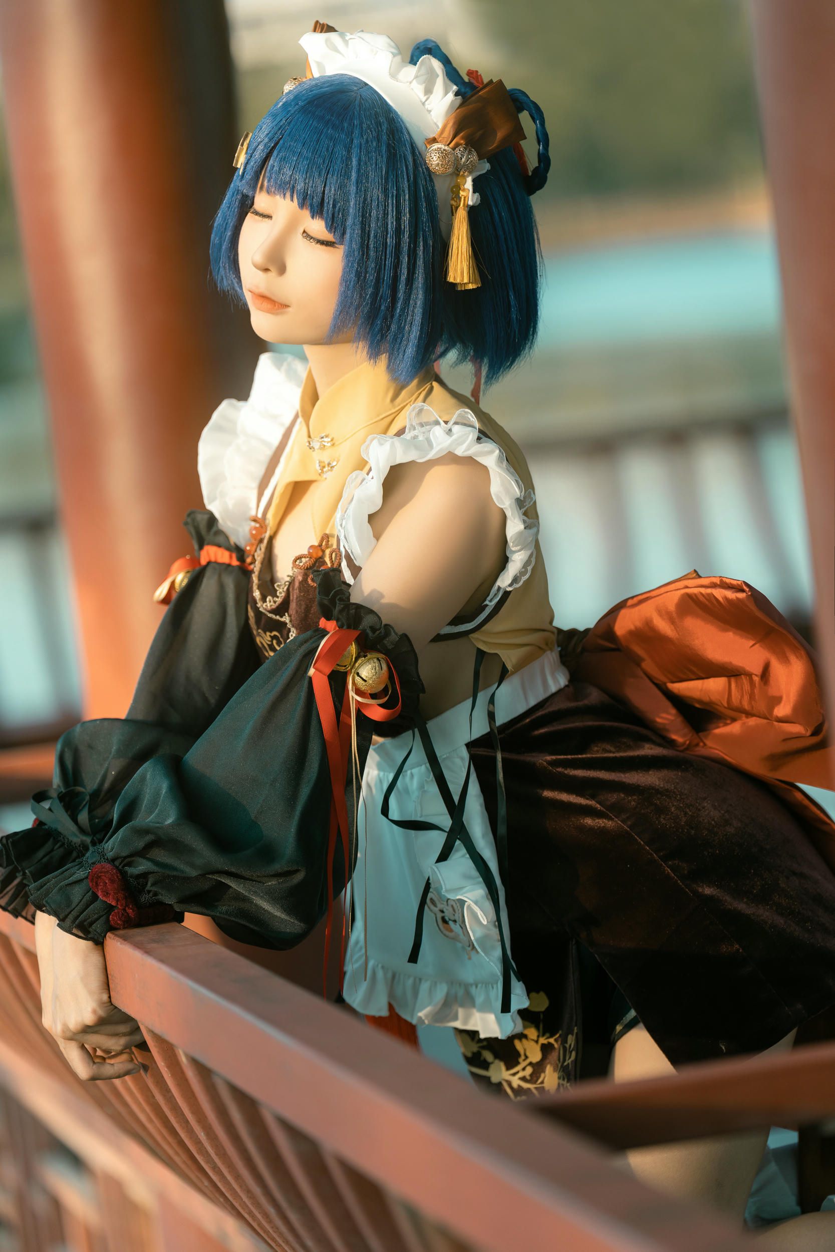 蠢沫沫 NO.240 香菱女仆 [27P 224MB]_第1集