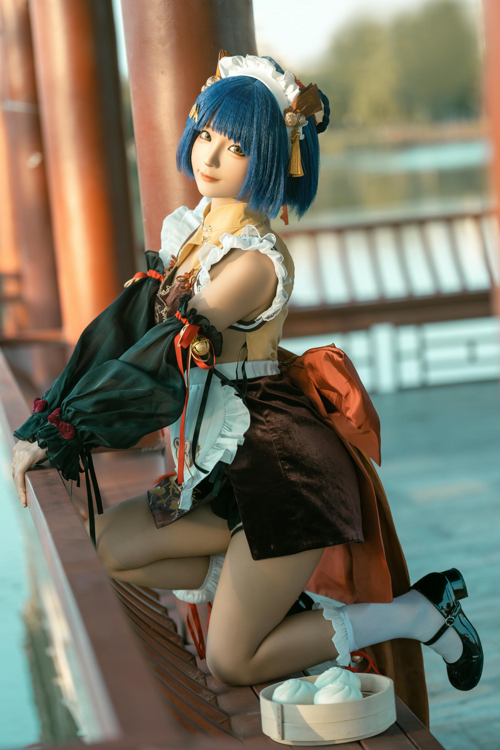 蠢沫沫 NO.240 香菱女仆 [27P 224MB]_第1集