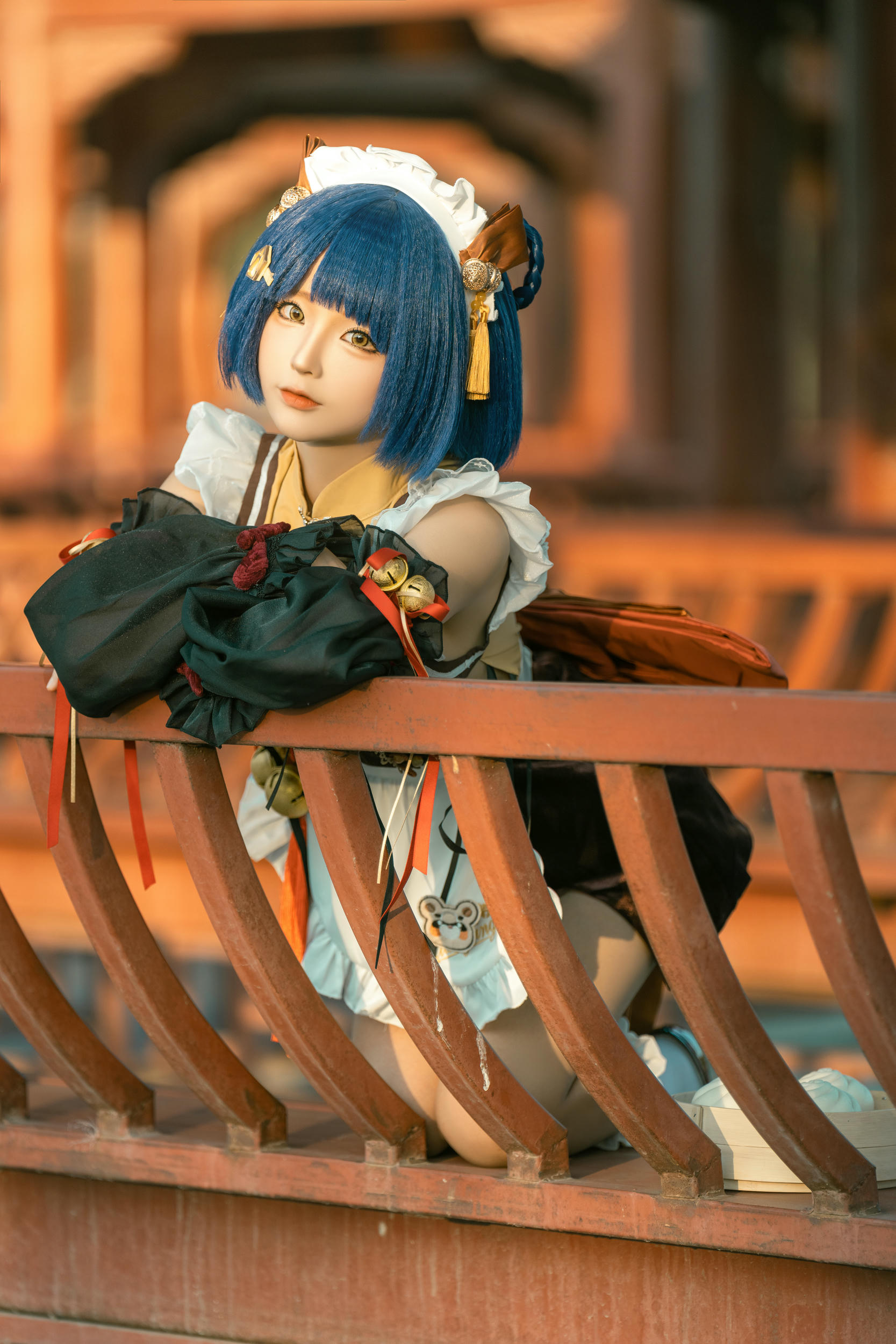 蠢沫沫 NO.240 香菱女仆 [27P 224MB]_第2集