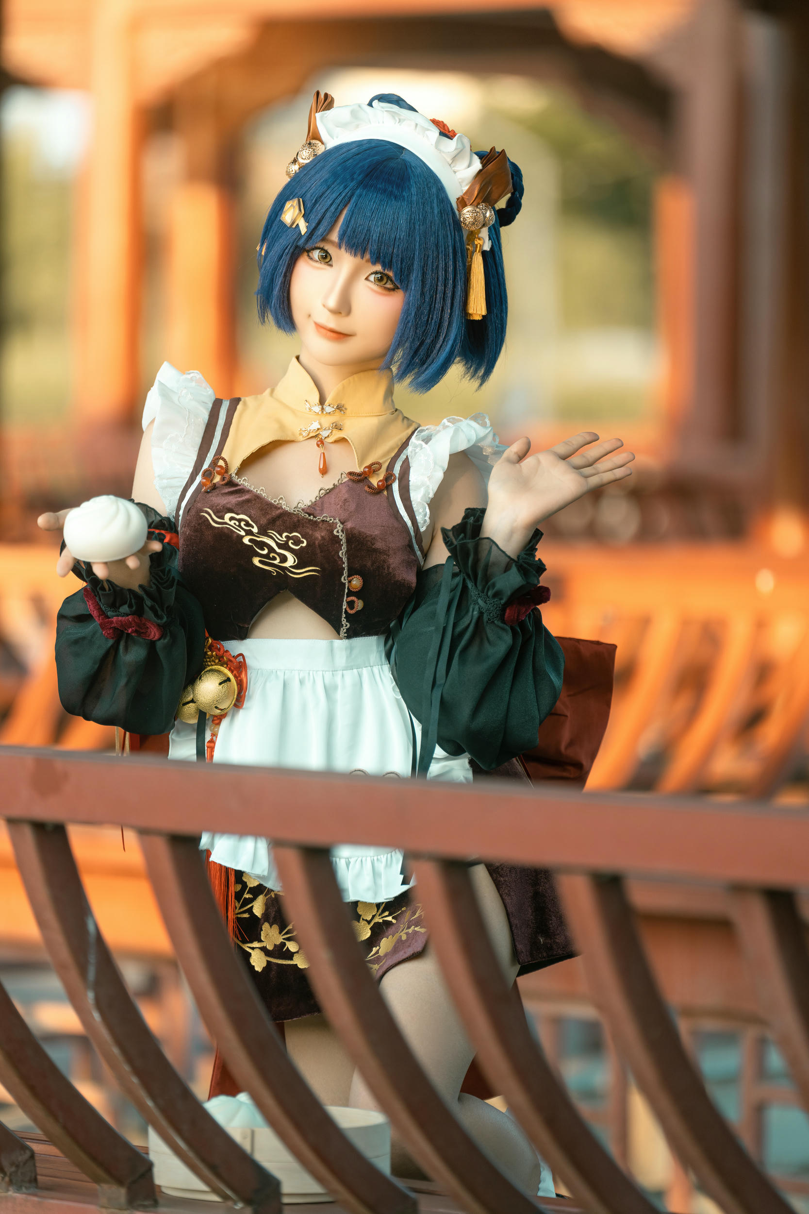 蠢沫沫 NO.240 香菱女仆 [27P 224MB]_第2集