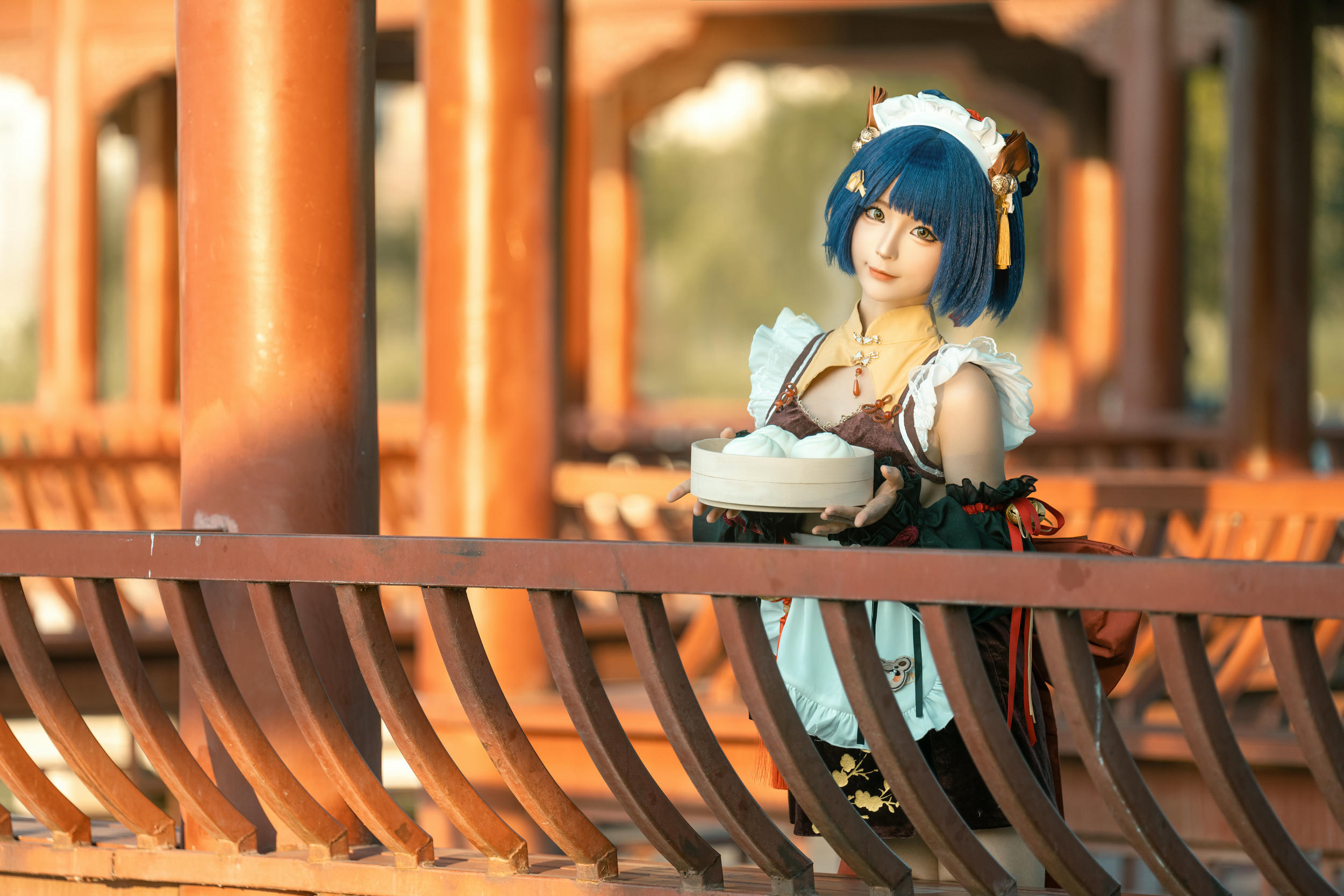 蠢沫沫 NO.240 香菱女仆 [27P 224MB]_第2集