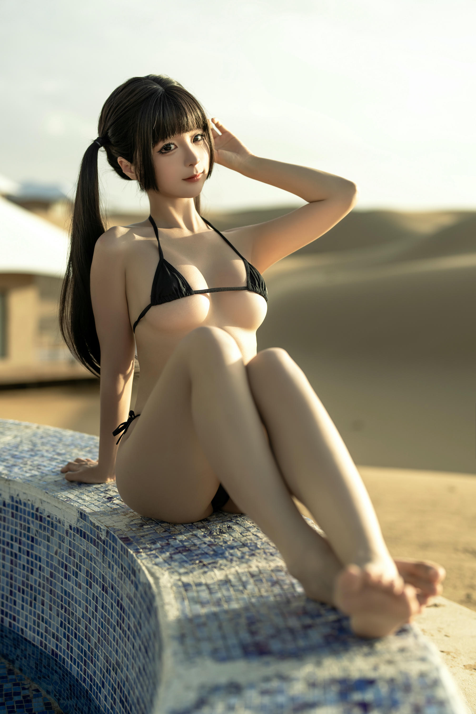 蠢沫沫 NO.241 沙漠比基尼[13P-114M]_第1集