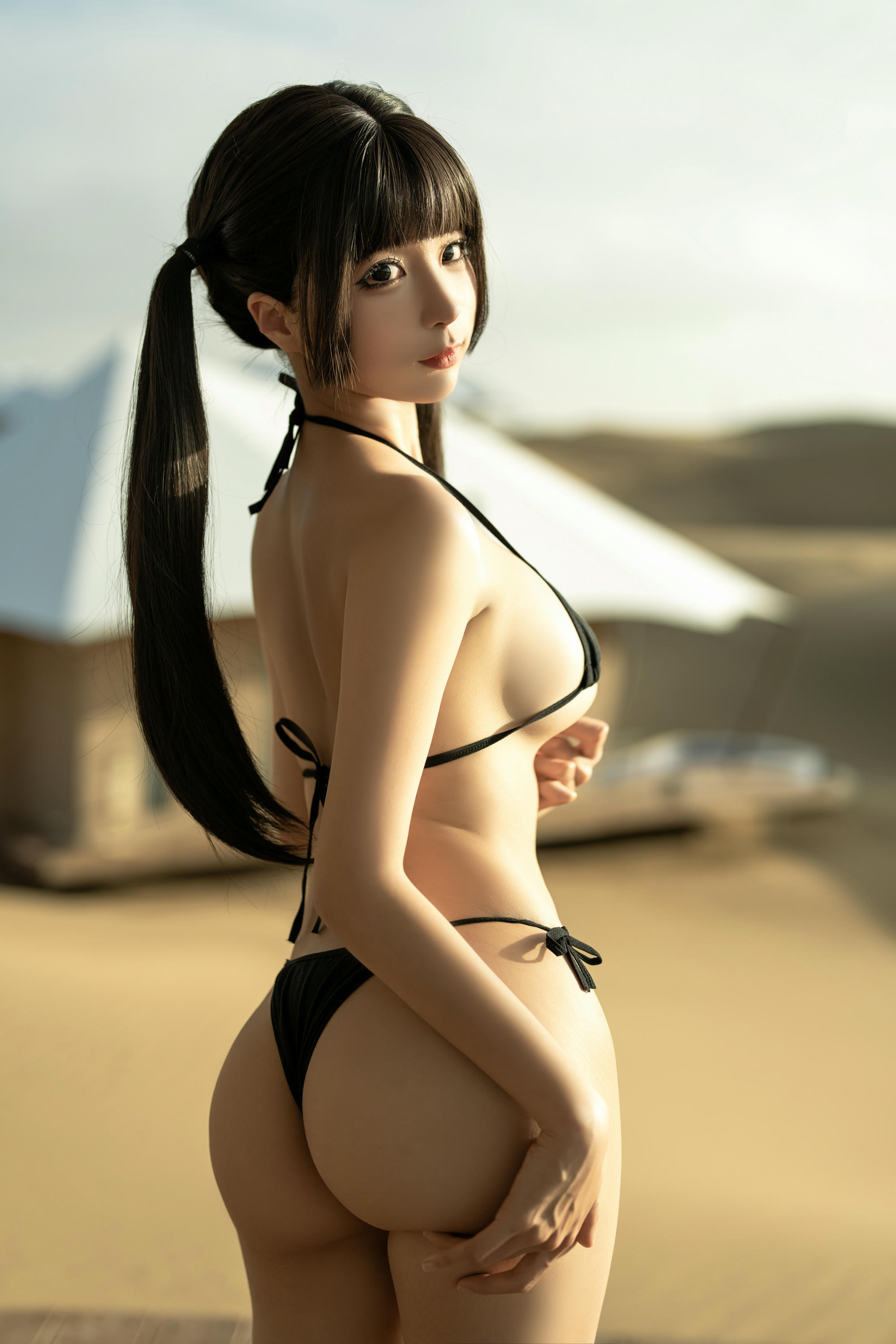 蠢沫沫 NO.241 沙漠比基尼[13P-114M]_第1集