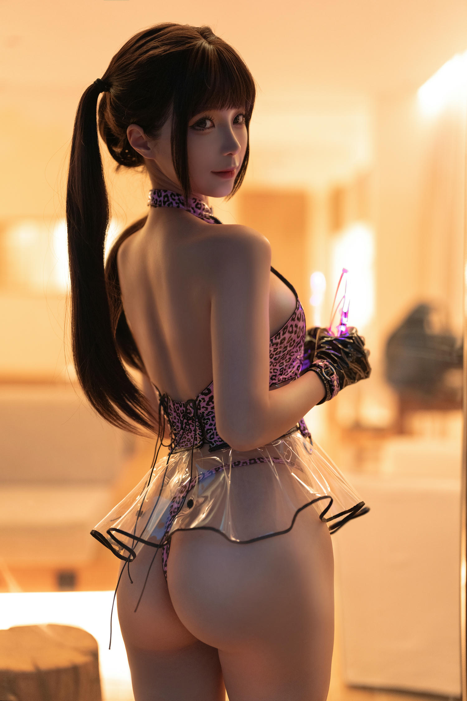 蠢沫沫 NO.245 透明泳裙[16P-152M]_第1集