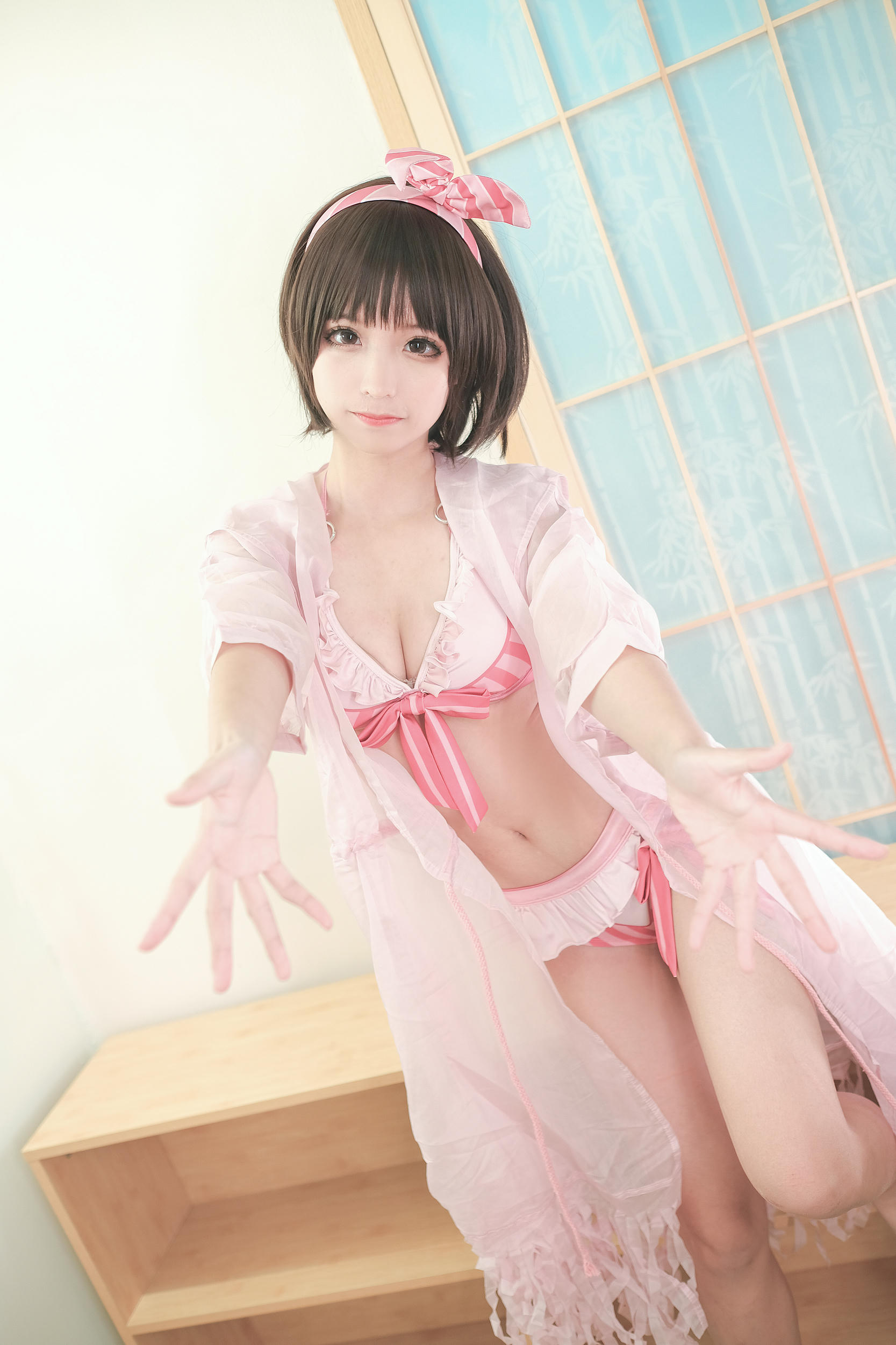 蠢沫沫 NO.025 加藤惠泳装 [40P 473MB]_第1集