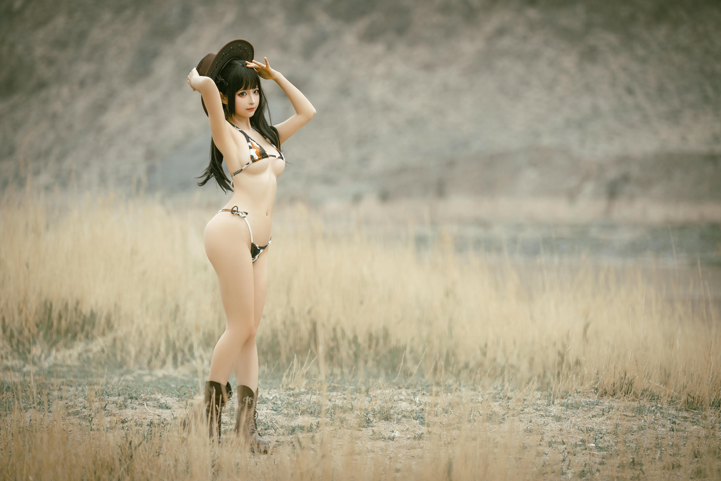 蠢沫沫 NO.249 比基尼牛仔[17P-148M]_第1集