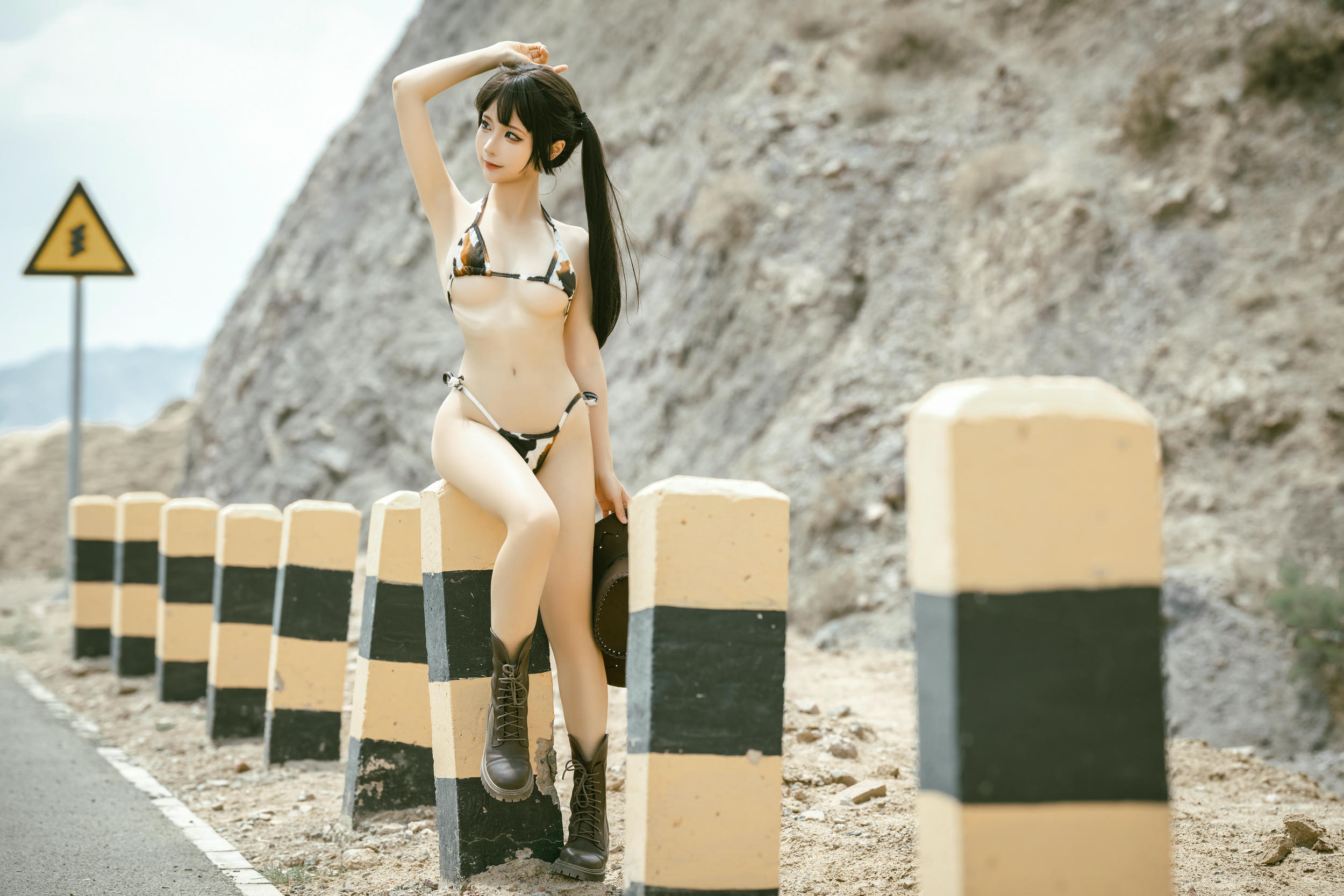 蠢沫沫 NO.249 比基尼牛仔[17P-148M]_第1集