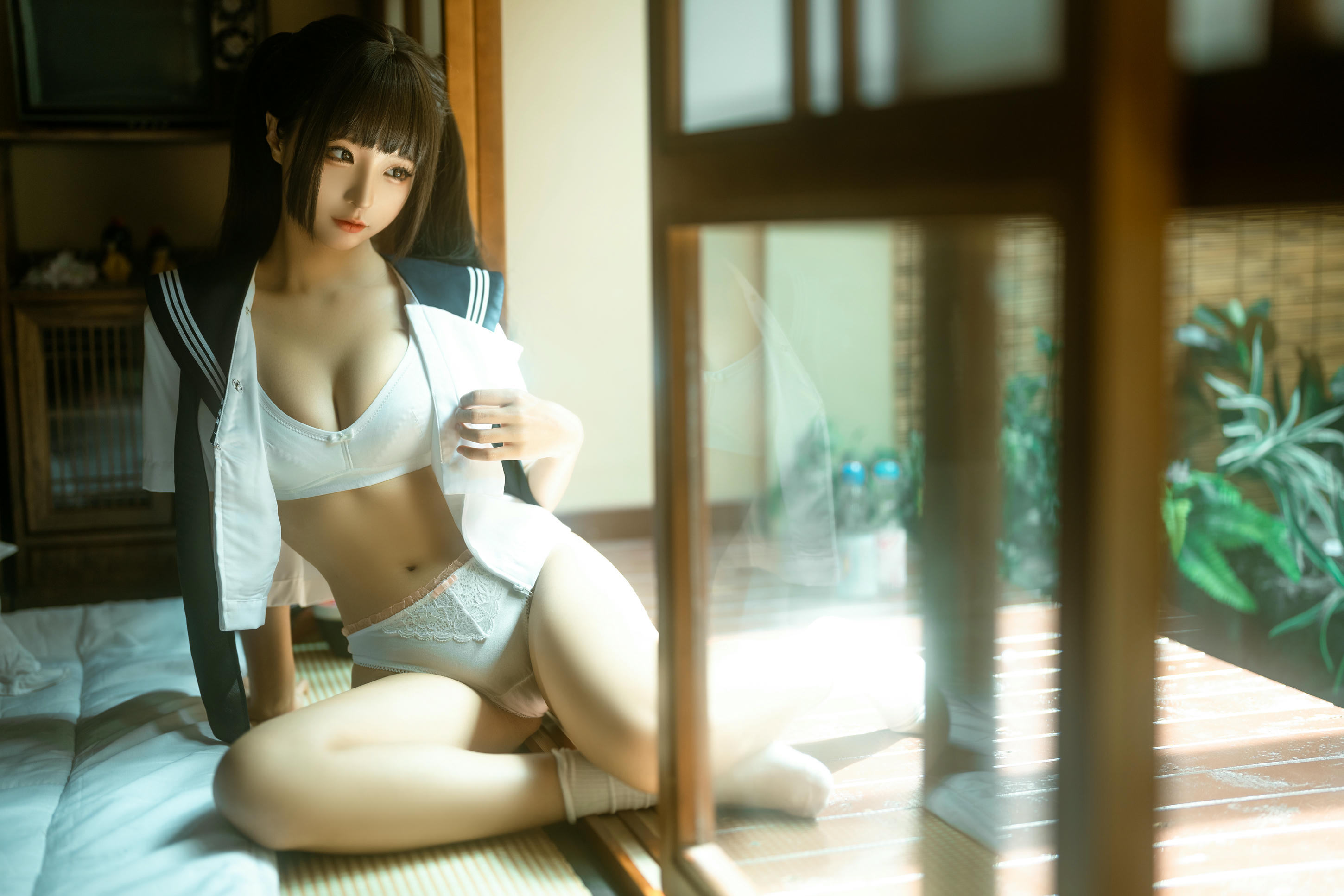 蠢沫沫 NO.253 居家学妹[22P-206M]_第1集