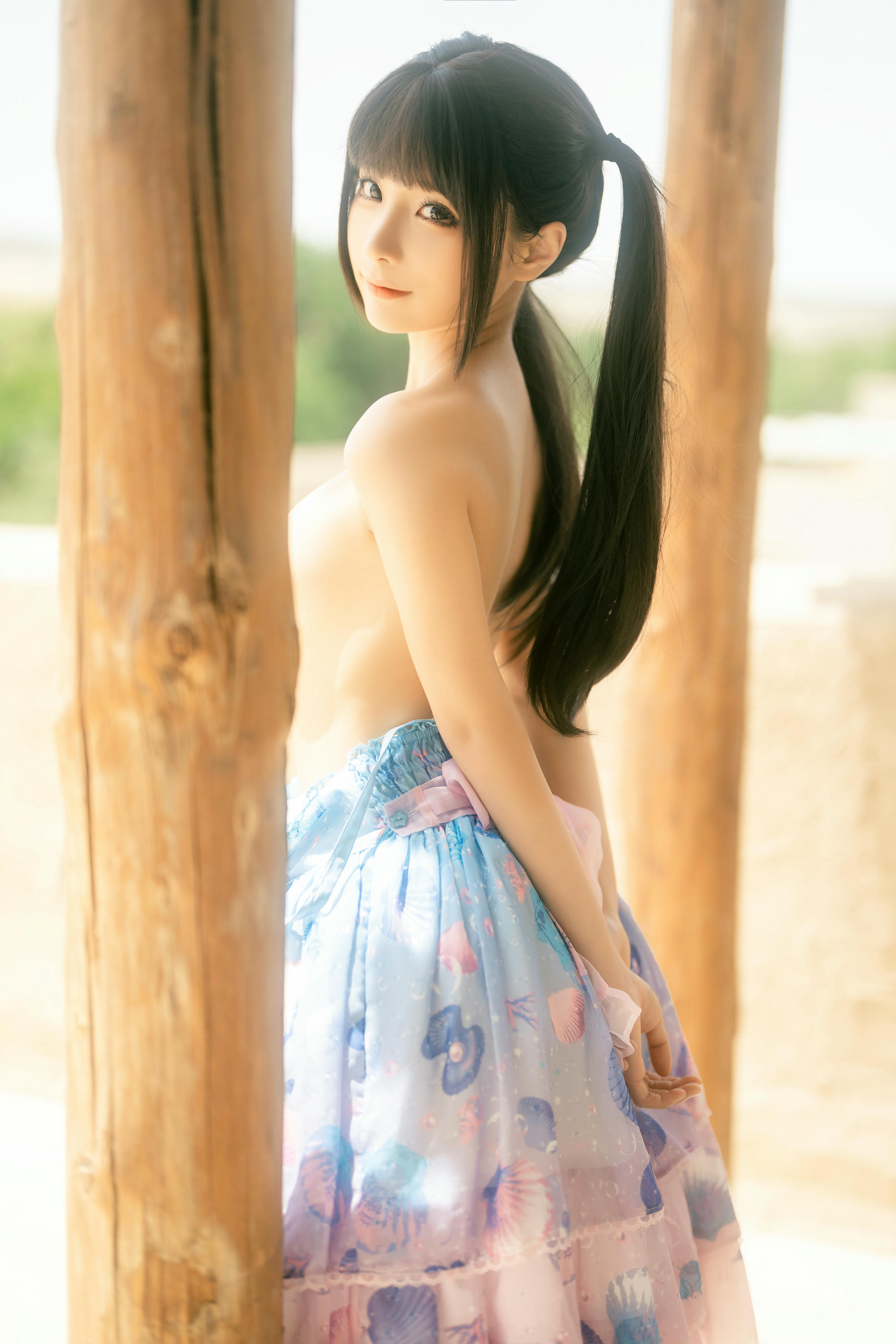 蠢沫沫 NO.254 可爱粉裙[13P-118M]_第1集