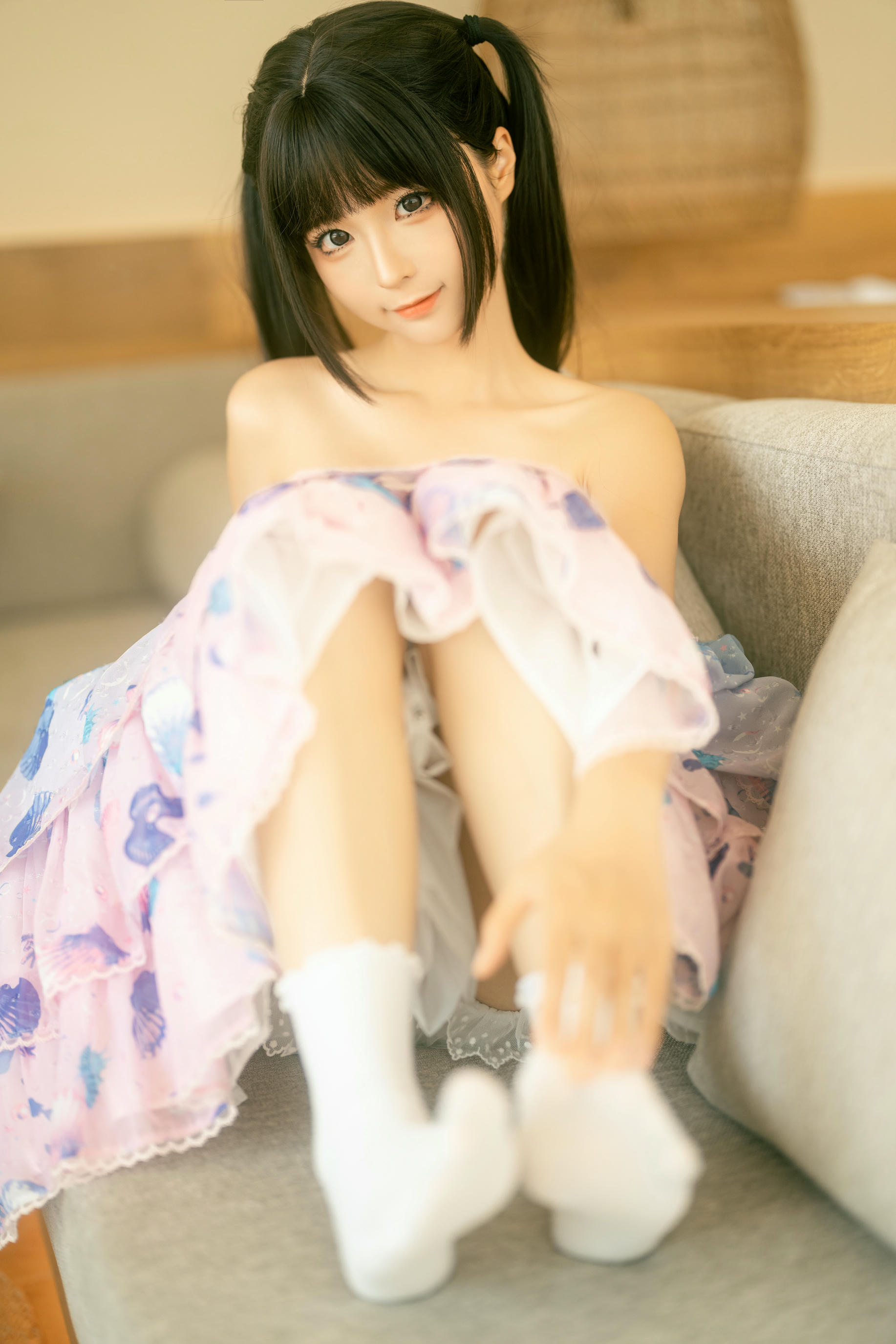 蠢沫沫 NO.254 可爱粉裙[13P-118M]_第1集