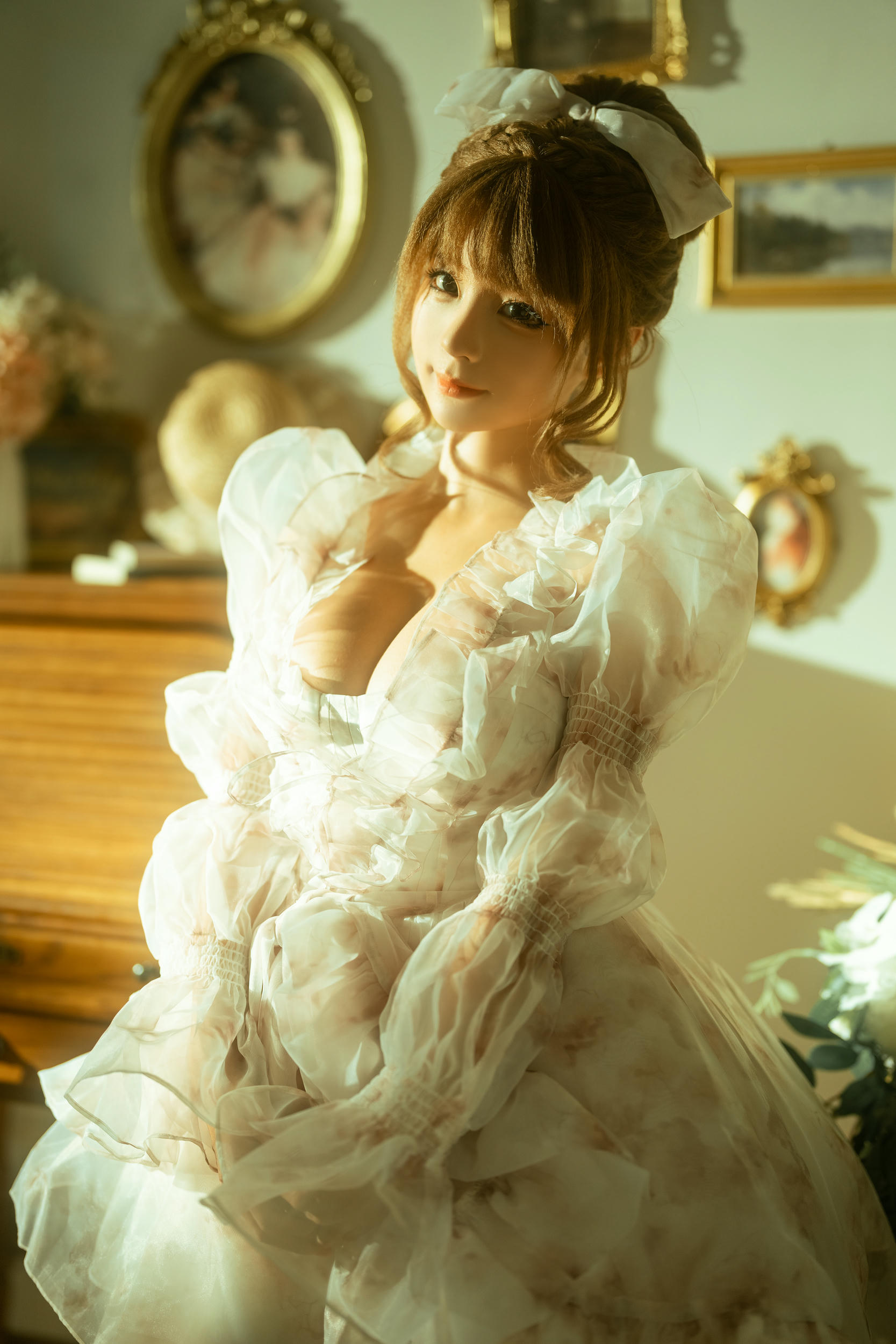 蠢沫沫 NO.255 欧式女仆12P-106M]_第1集