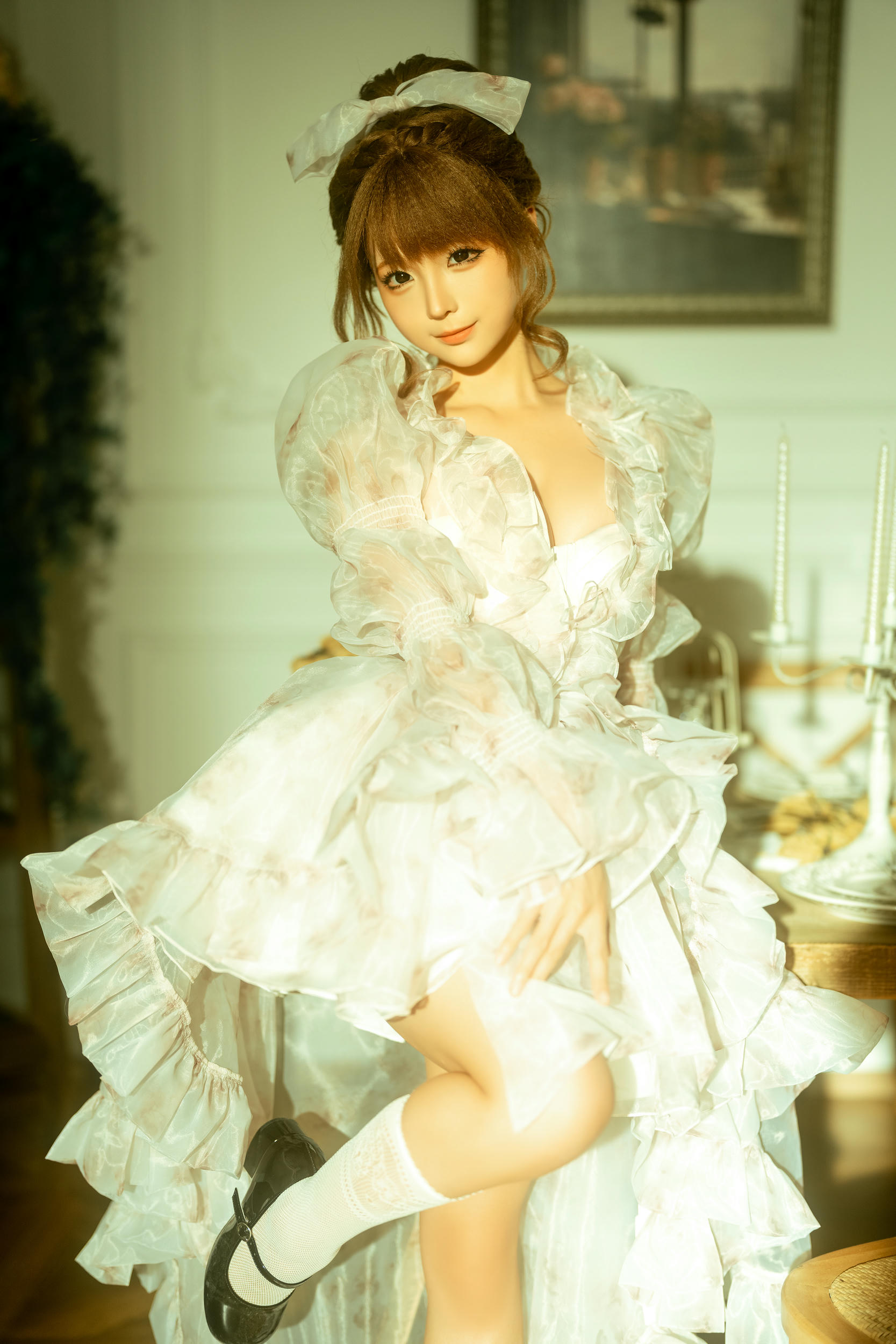 蠢沫沫 NO.255 欧式女仆12P-106M]_第1集