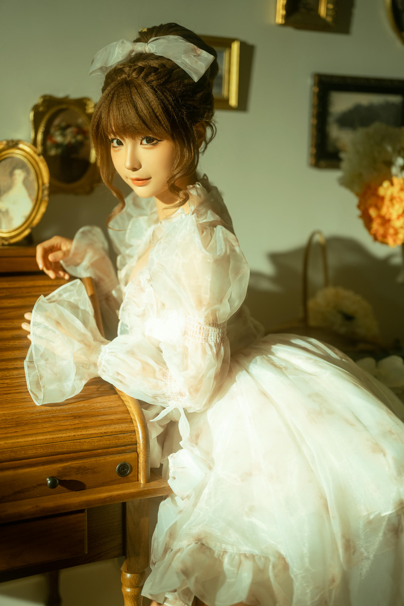 蠢沫沫 NO.255 欧式女仆12P-106M]_第1集