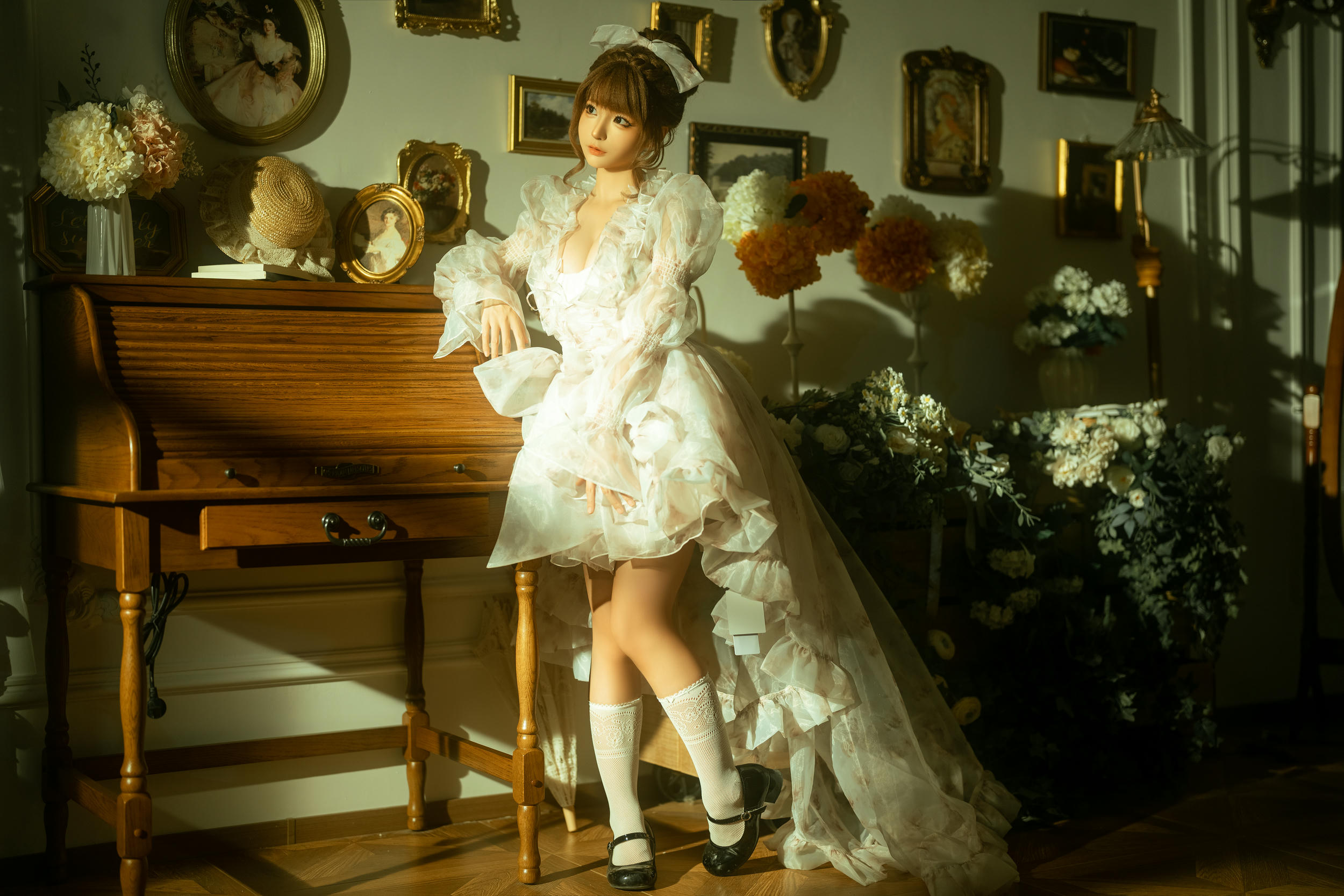 蠢沫沫 NO.255 欧式女仆12P-106M]_第1集