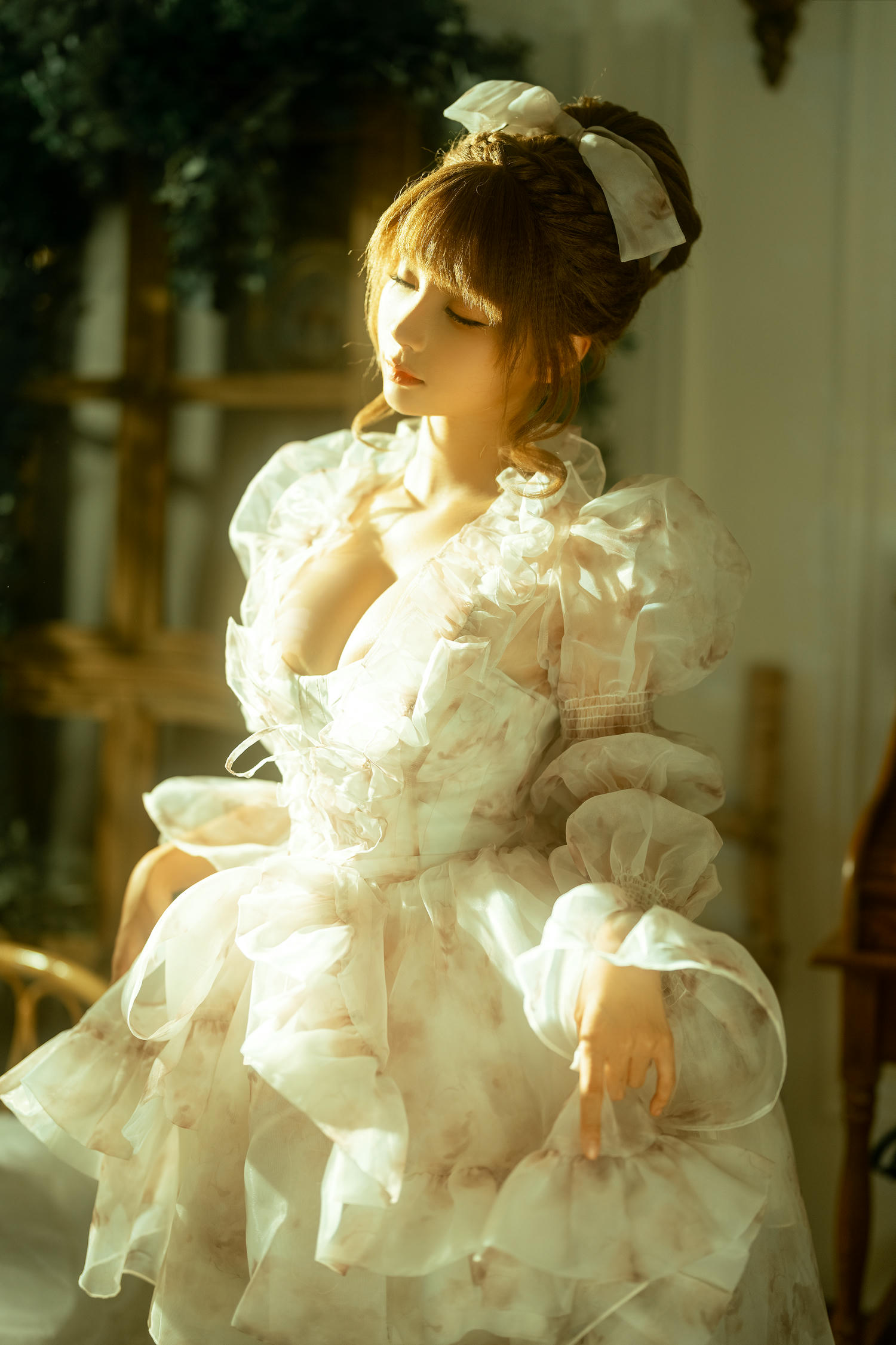 蠢沫沫 NO.255 欧式女仆12P-106M]_第1集