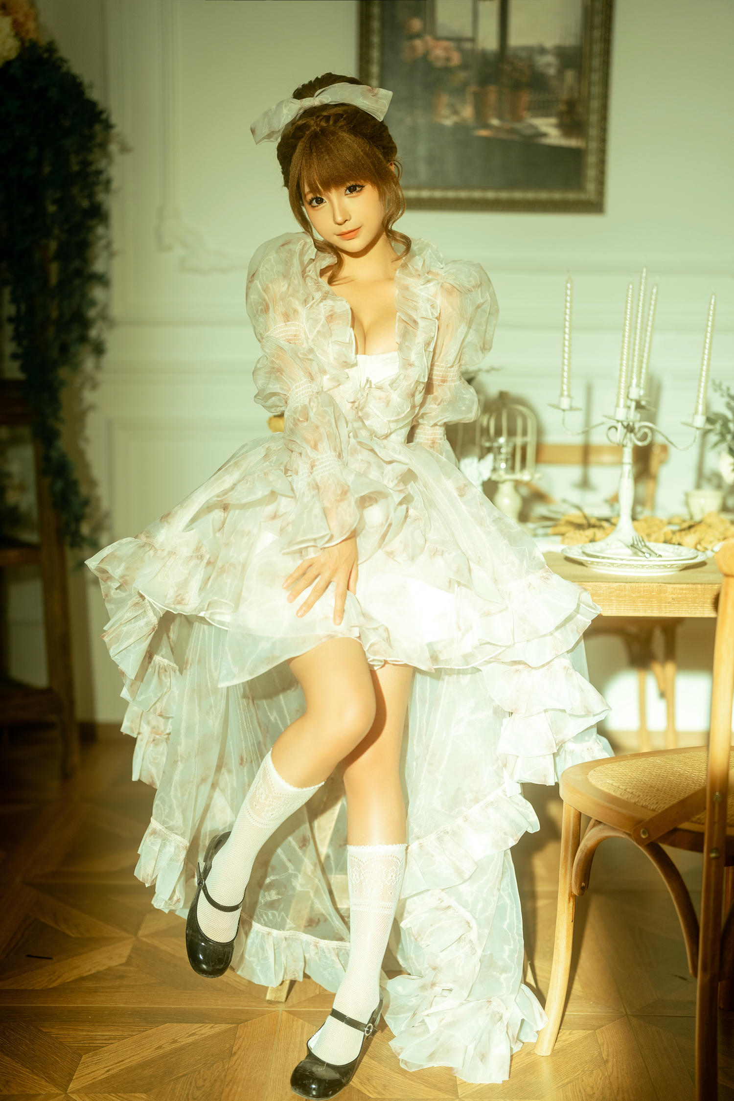 蠢沫沫 NO.255 欧式女仆12P-106M]_第1集