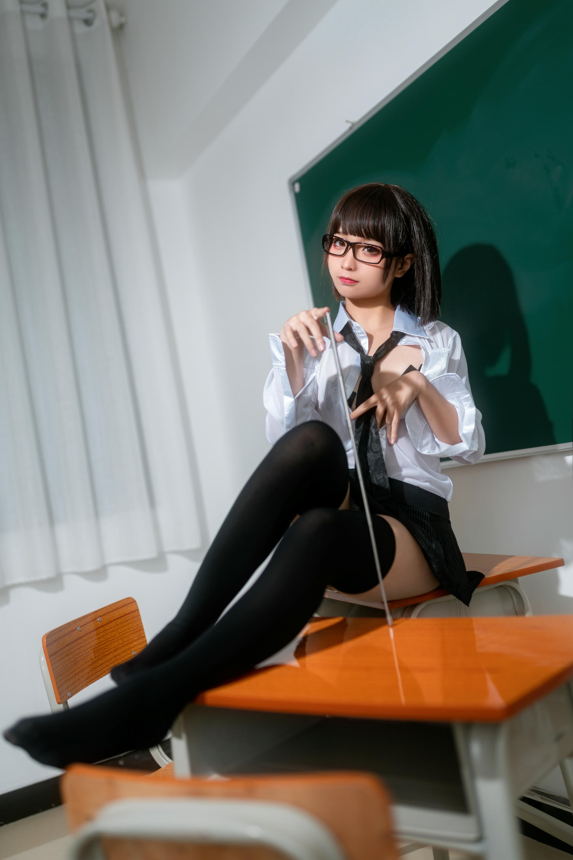 蠢沫沫 NO.026 教师 [26P 351MB]_第1集