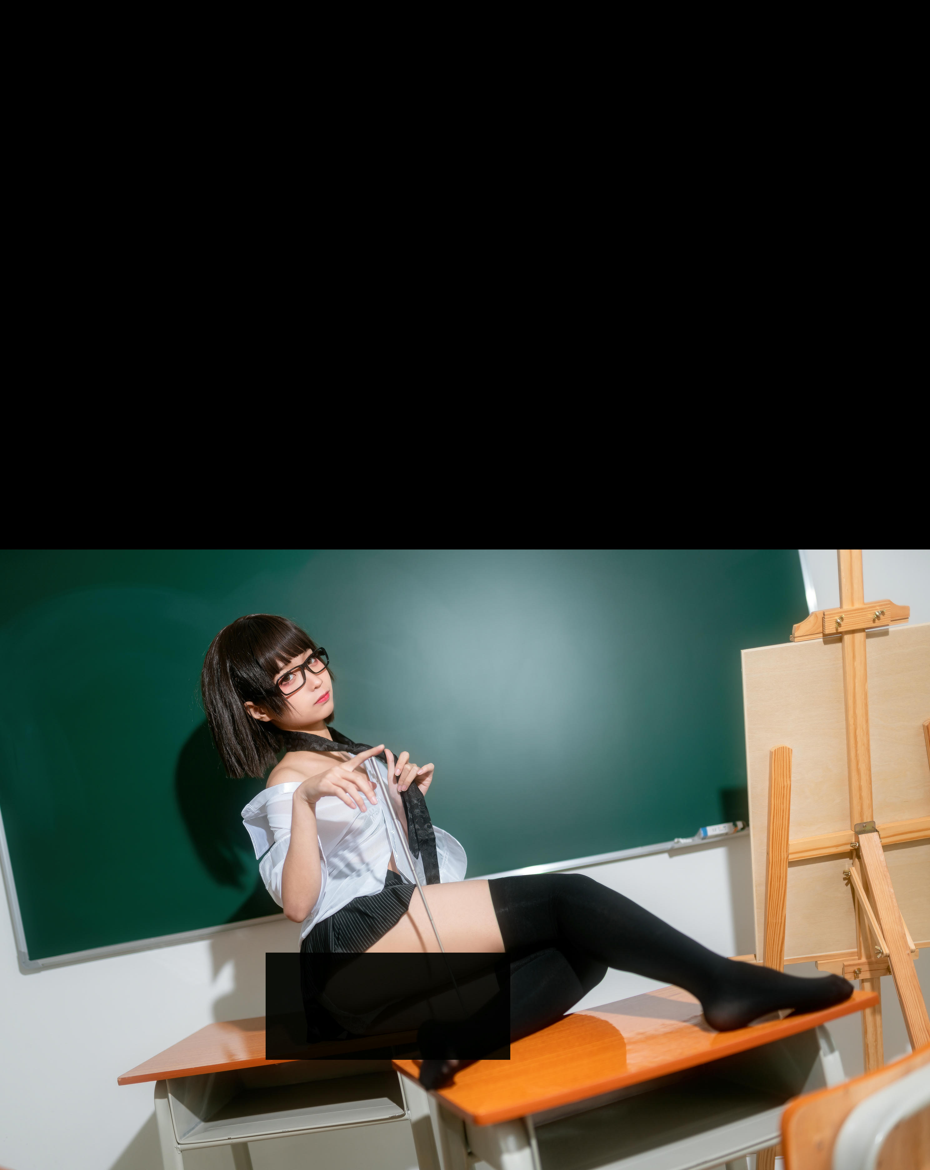 蠢沫沫 NO.026 教师 [26P 351MB]_第1集