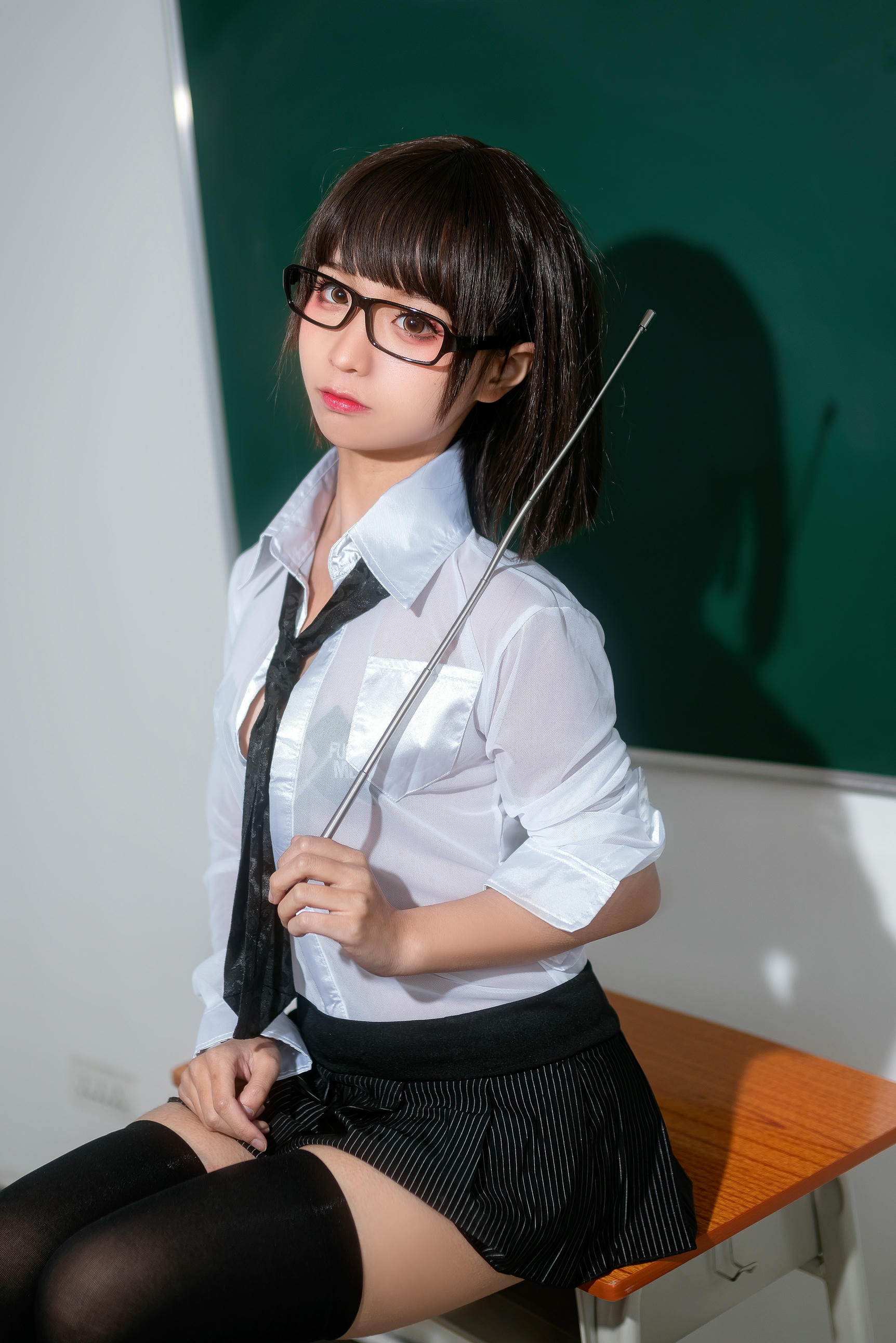 蠢沫沫 NO.026 教师 [26P 351MB]_第1集