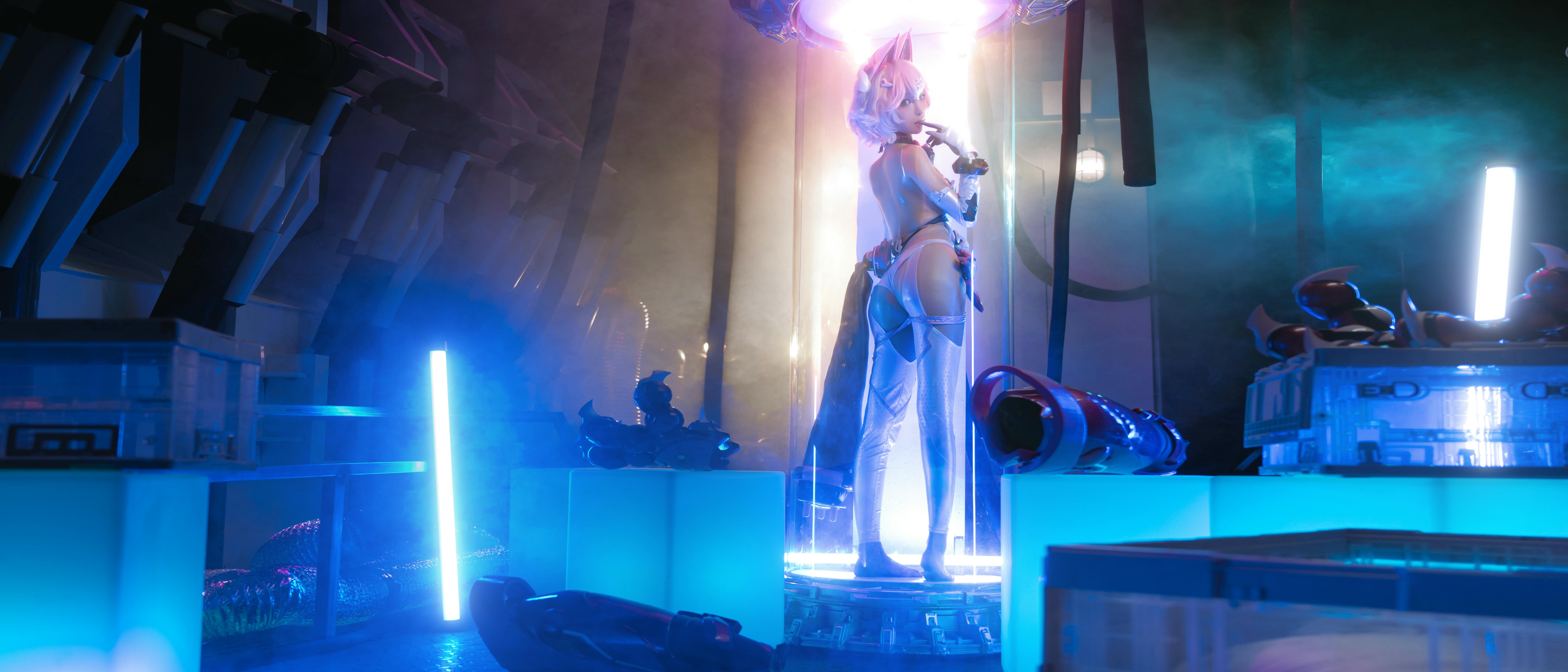 蠢沫沫 NO.263《绯猁》 [18P-309MB]_第1集