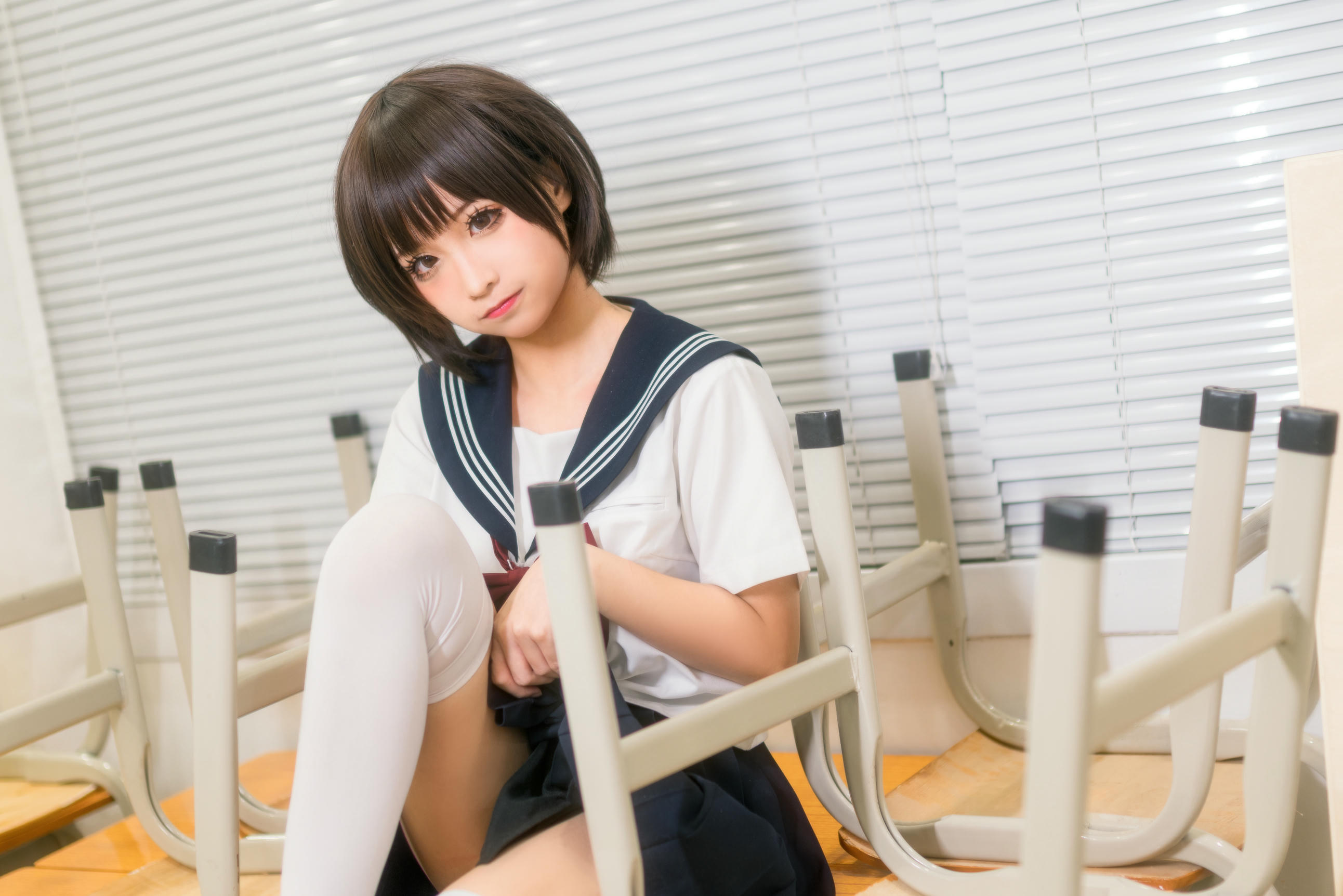 蠢沫沫 NO.027 教室 [61P 485MB]_第1集