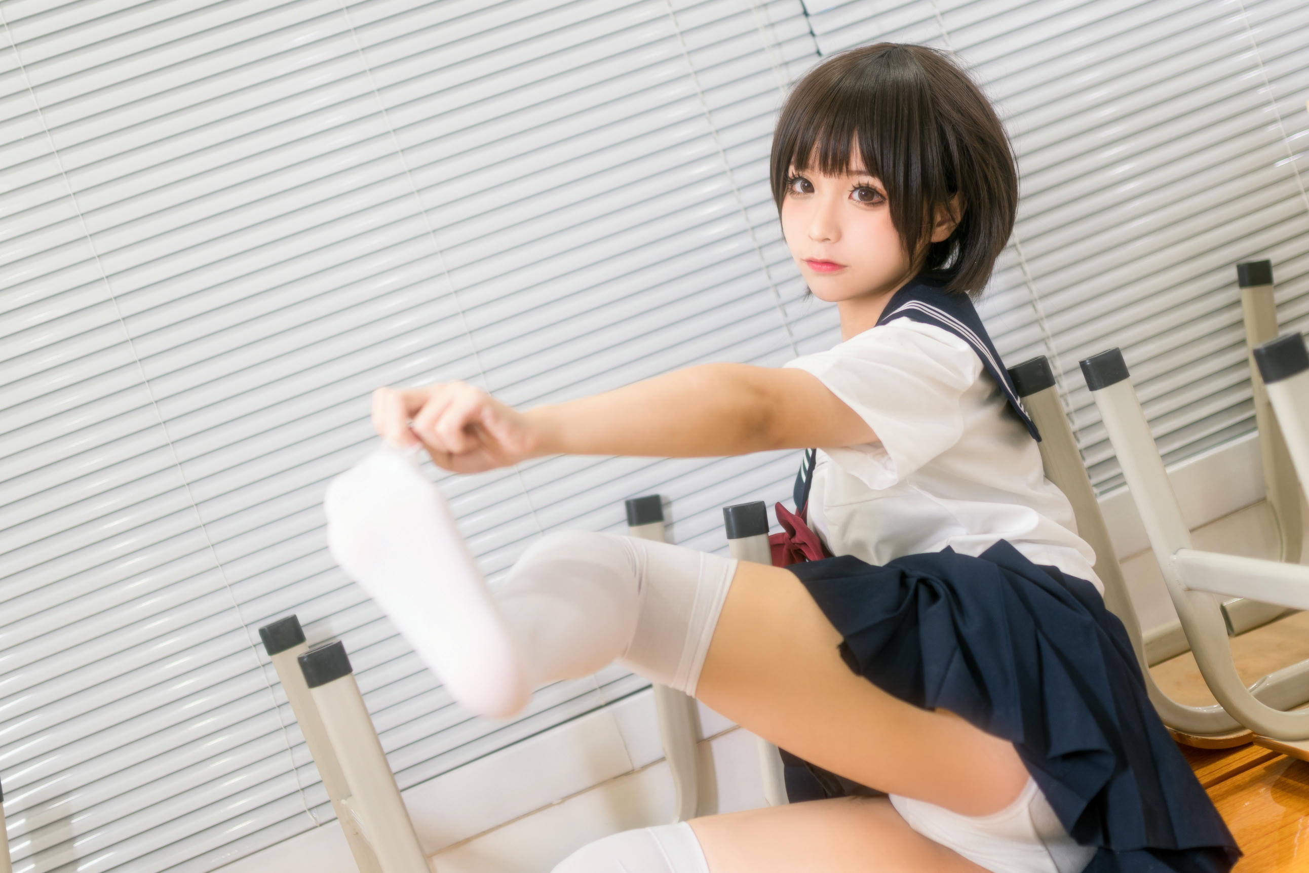 蠢沫沫 NO.027 教室 [61P 485MB]_第1集