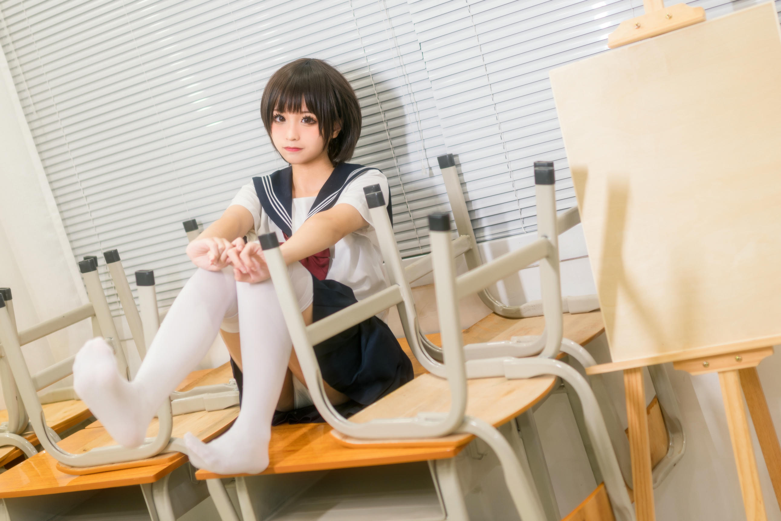 蠢沫沫 NO.027 教室 [61P 485MB]_第1集