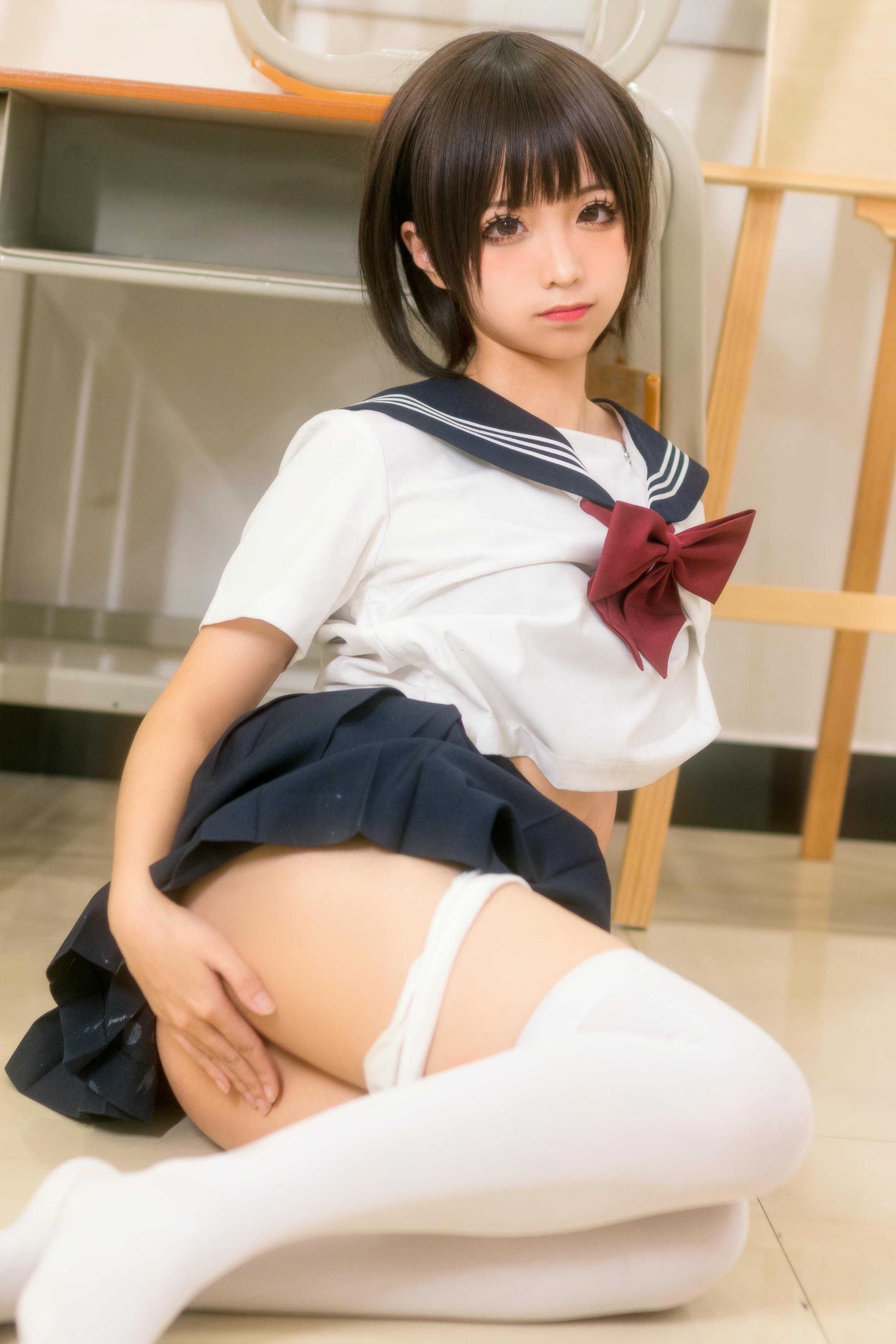 蠢沫沫 NO.027 教室 [61P 485MB]_第3集