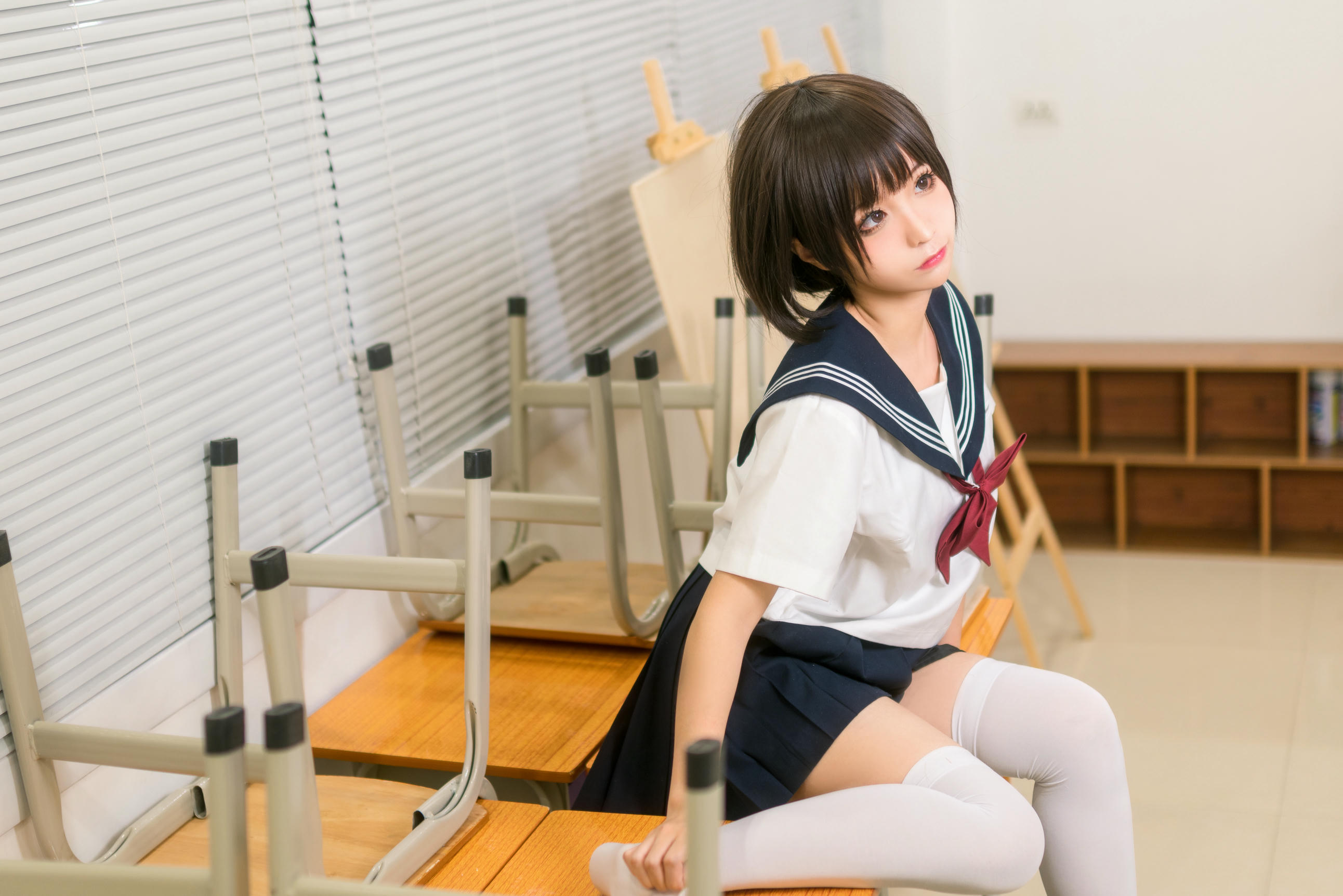 蠢沫沫 NO.027 教室 [61P 485MB]_第1集