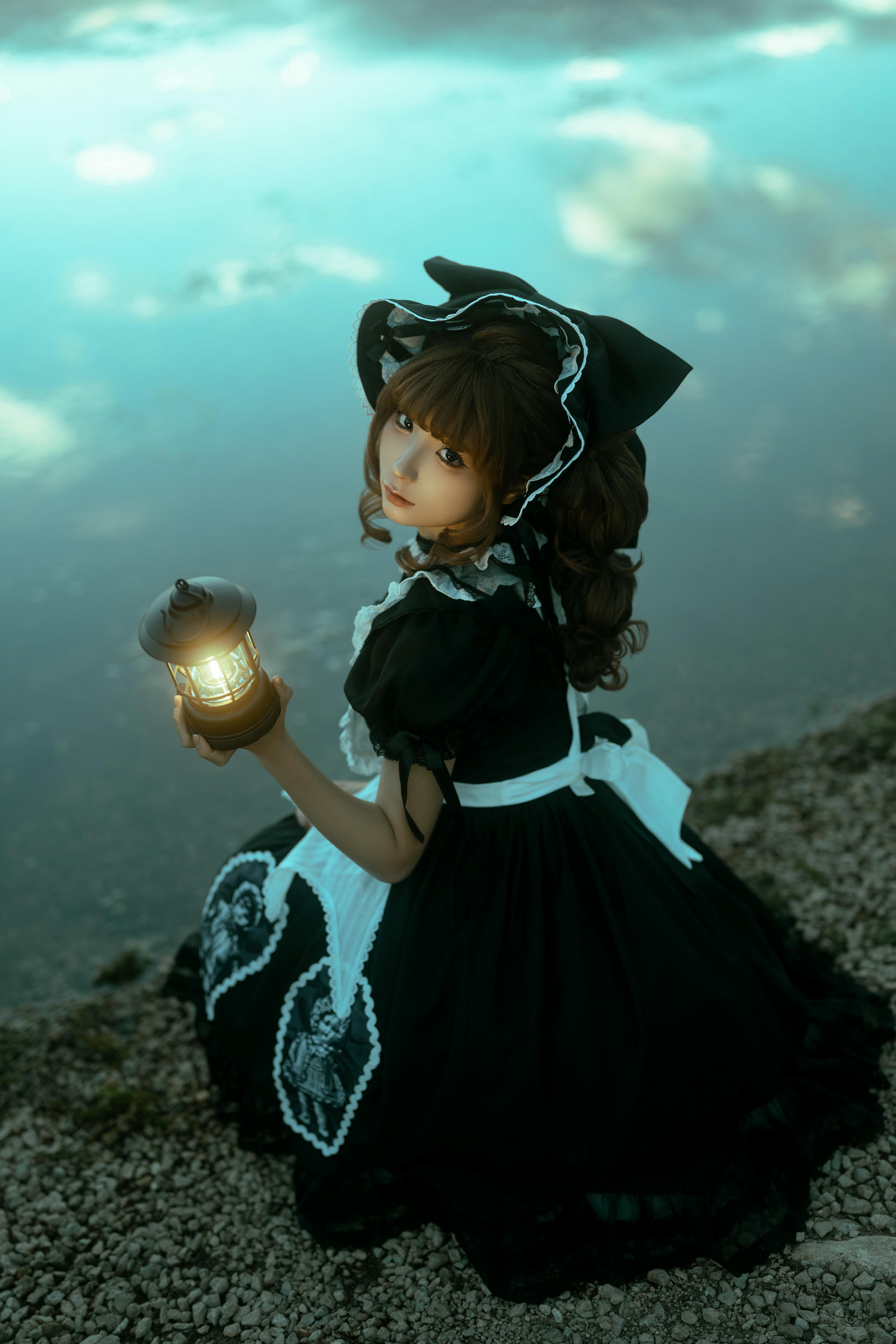 蠢沫沫 NO.271 洱海黑色 [17P 192MB]_第1集