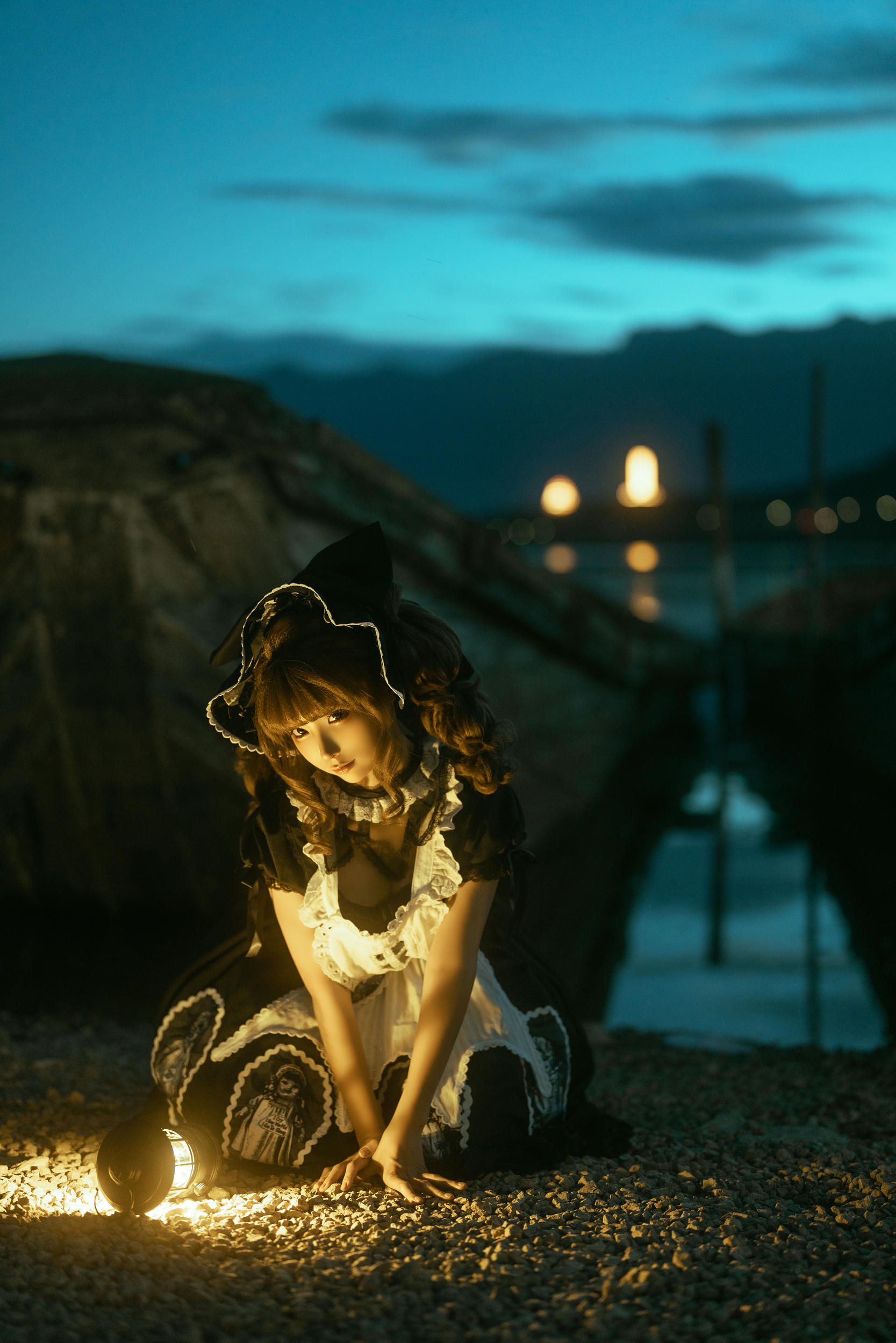 蠢沫沫 NO.271 洱海黑色 [17P 192MB]_第1集