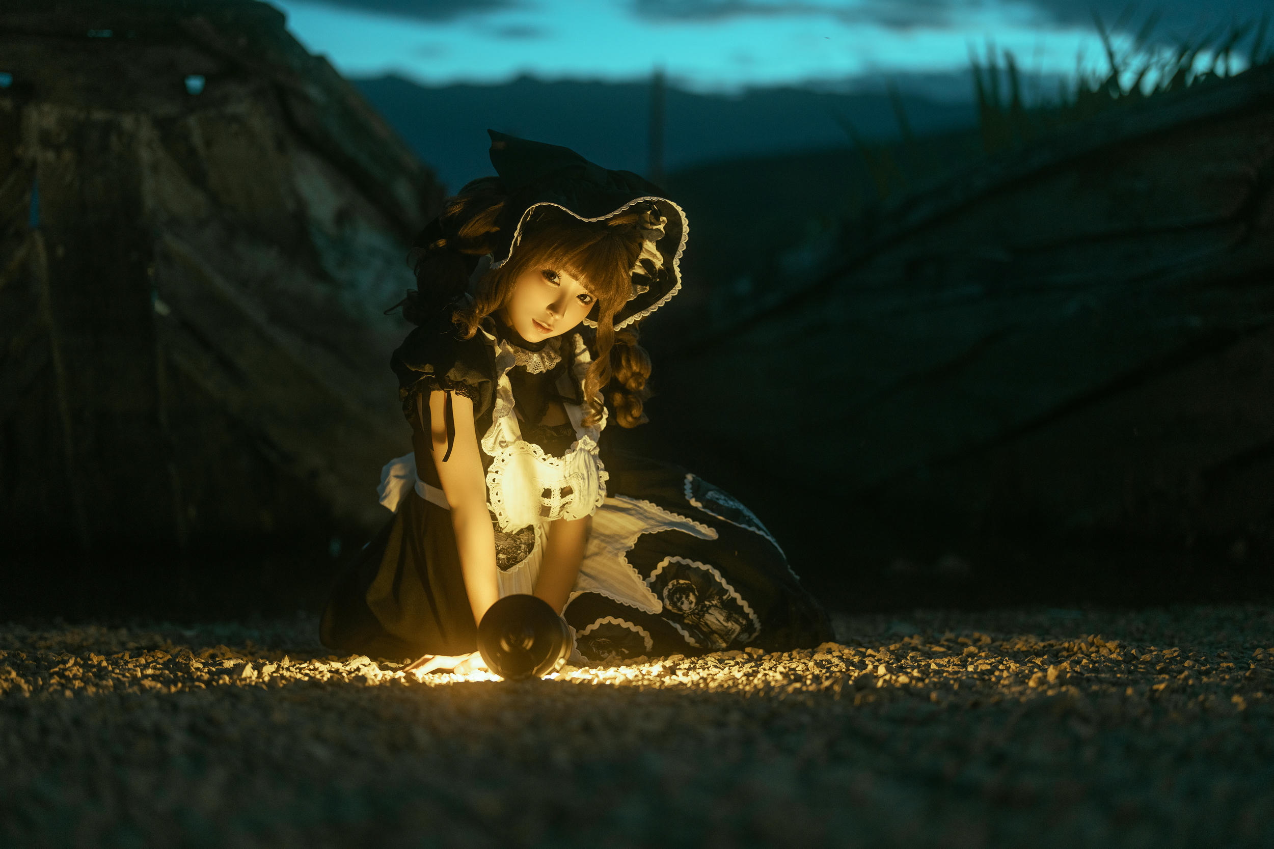 蠢沫沫 NO.271 洱海黑色 [17P 192MB]_第1集