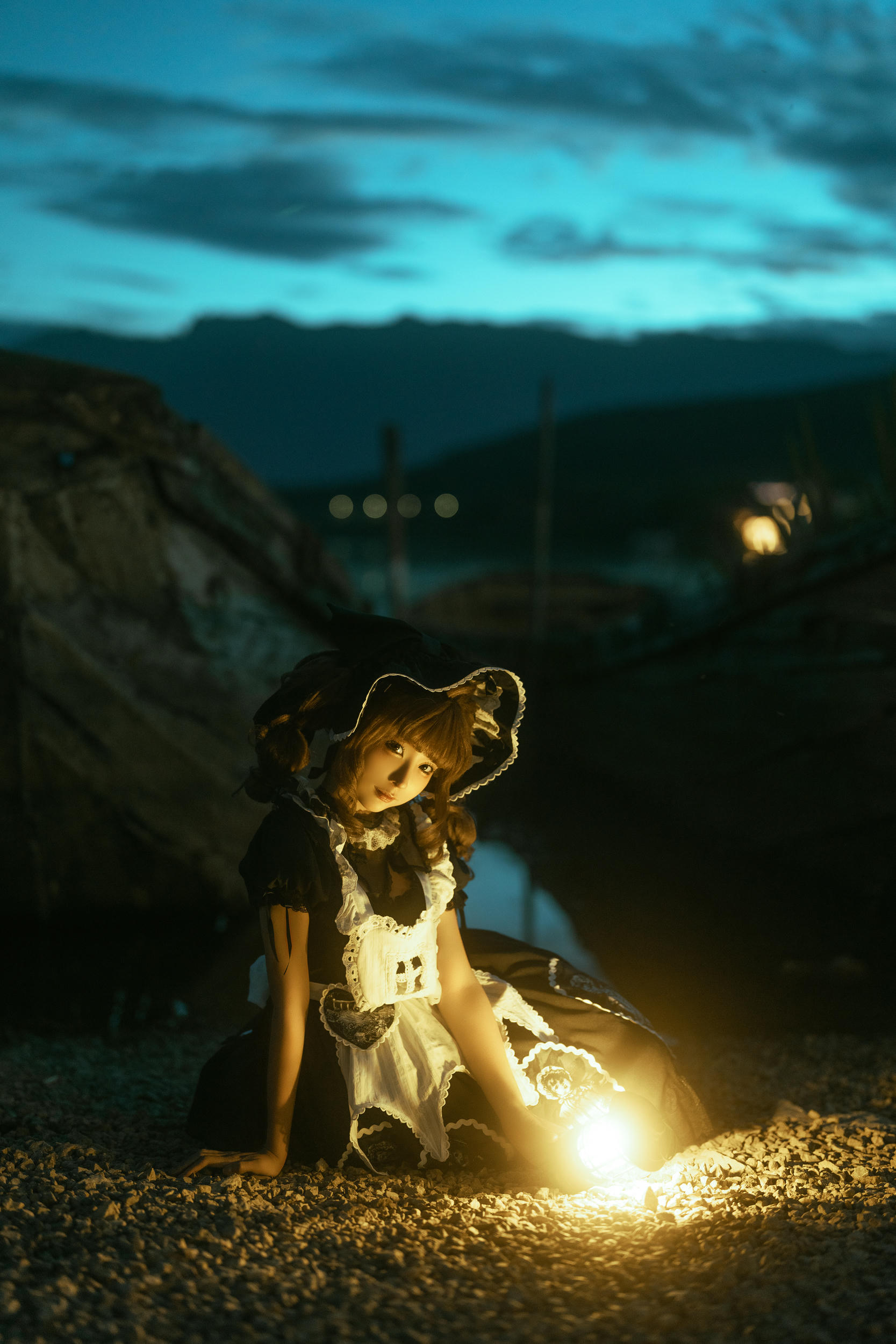 蠢沫沫 NO.271 洱海黑色 [17P 192MB]_第1集