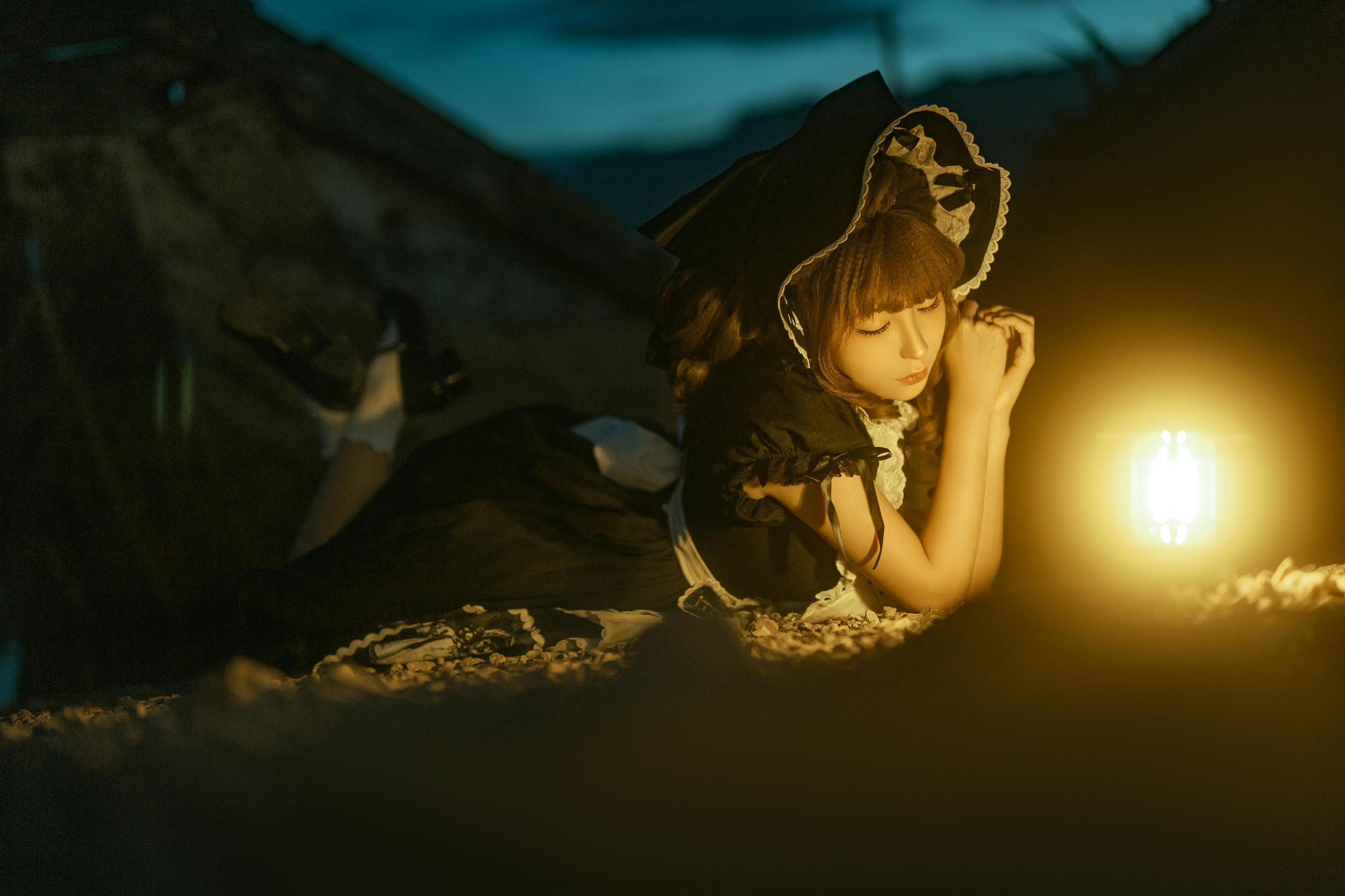 蠢沫沫 NO.271 洱海黑色 [17P 192MB]_第1集