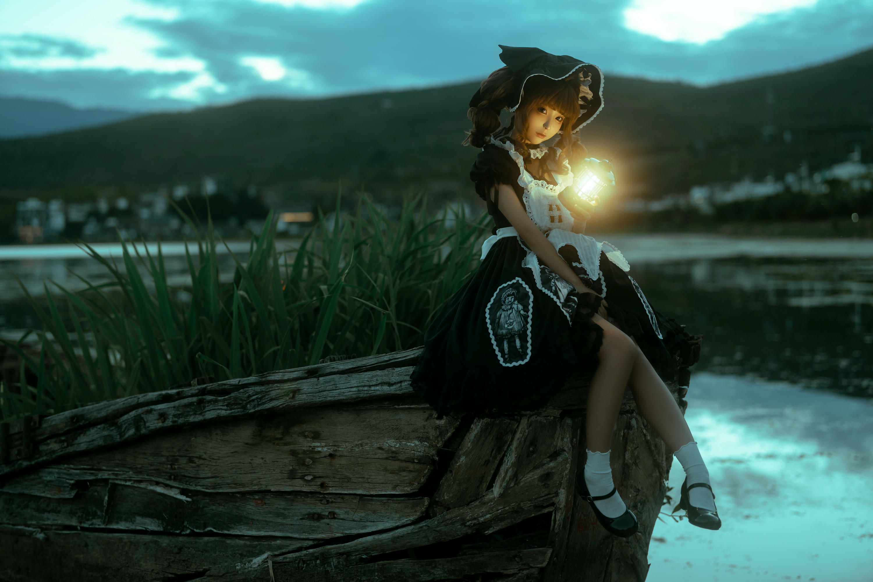 蠢沫沫 NO.271 洱海黑色 [17P 192MB]_第1集