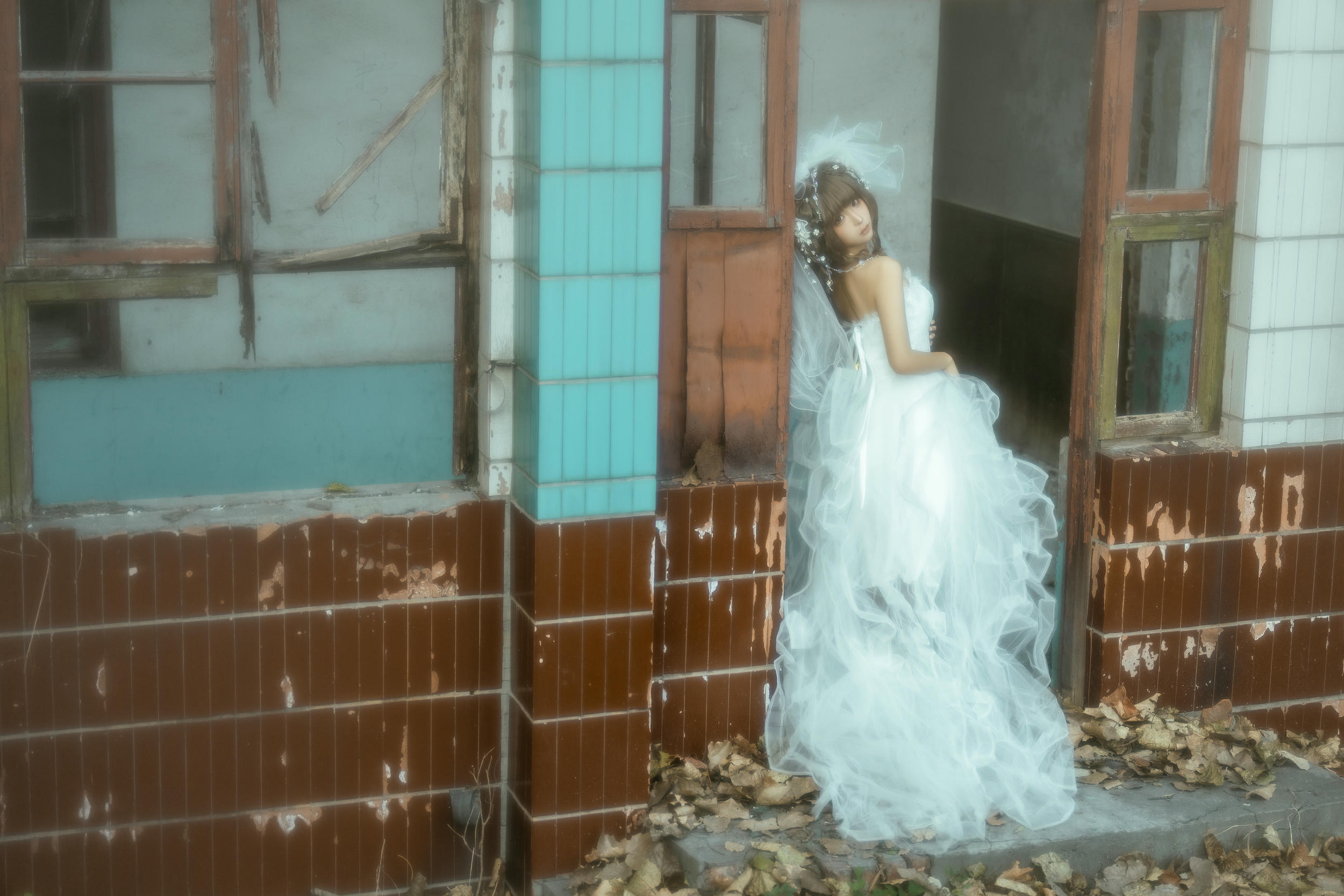 蠢沫沫 NO.275《婚纱》[61P 673MB]_第1集