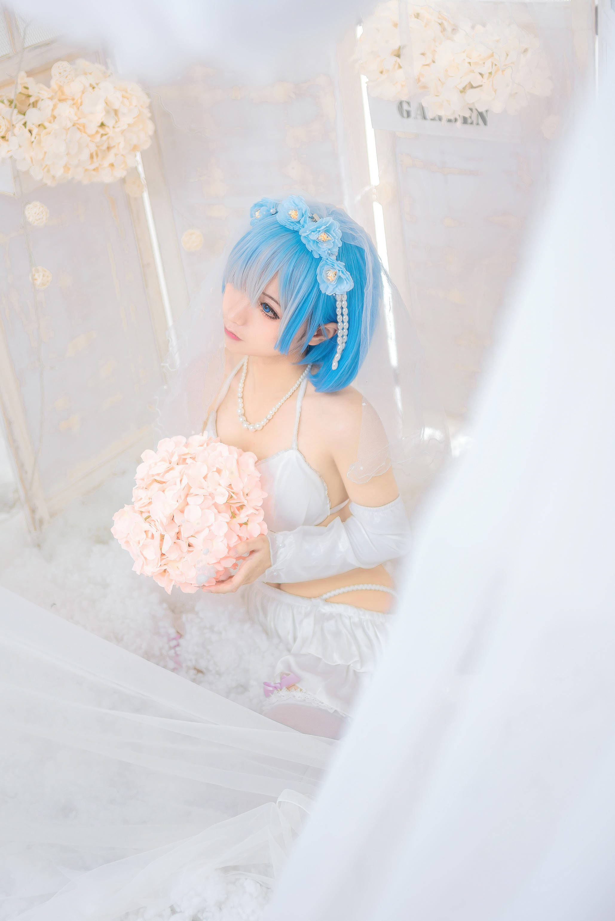 蠢沫沫 NO.028 雷姆花嫁 [44P 484MB]_第2集